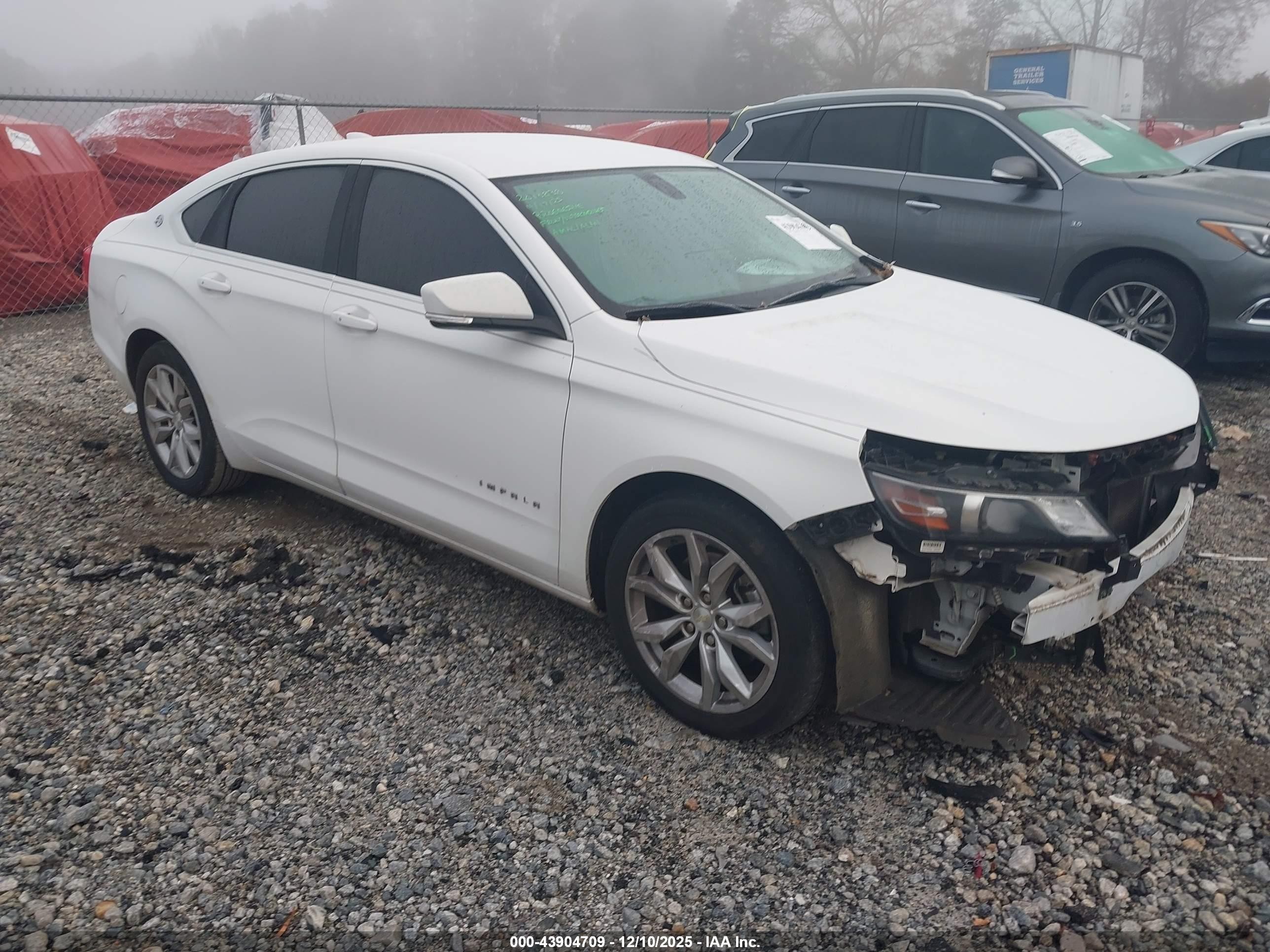 2018 Chevrolet Impala LT, VIN 2G1105S34J9138018 — Auction photo