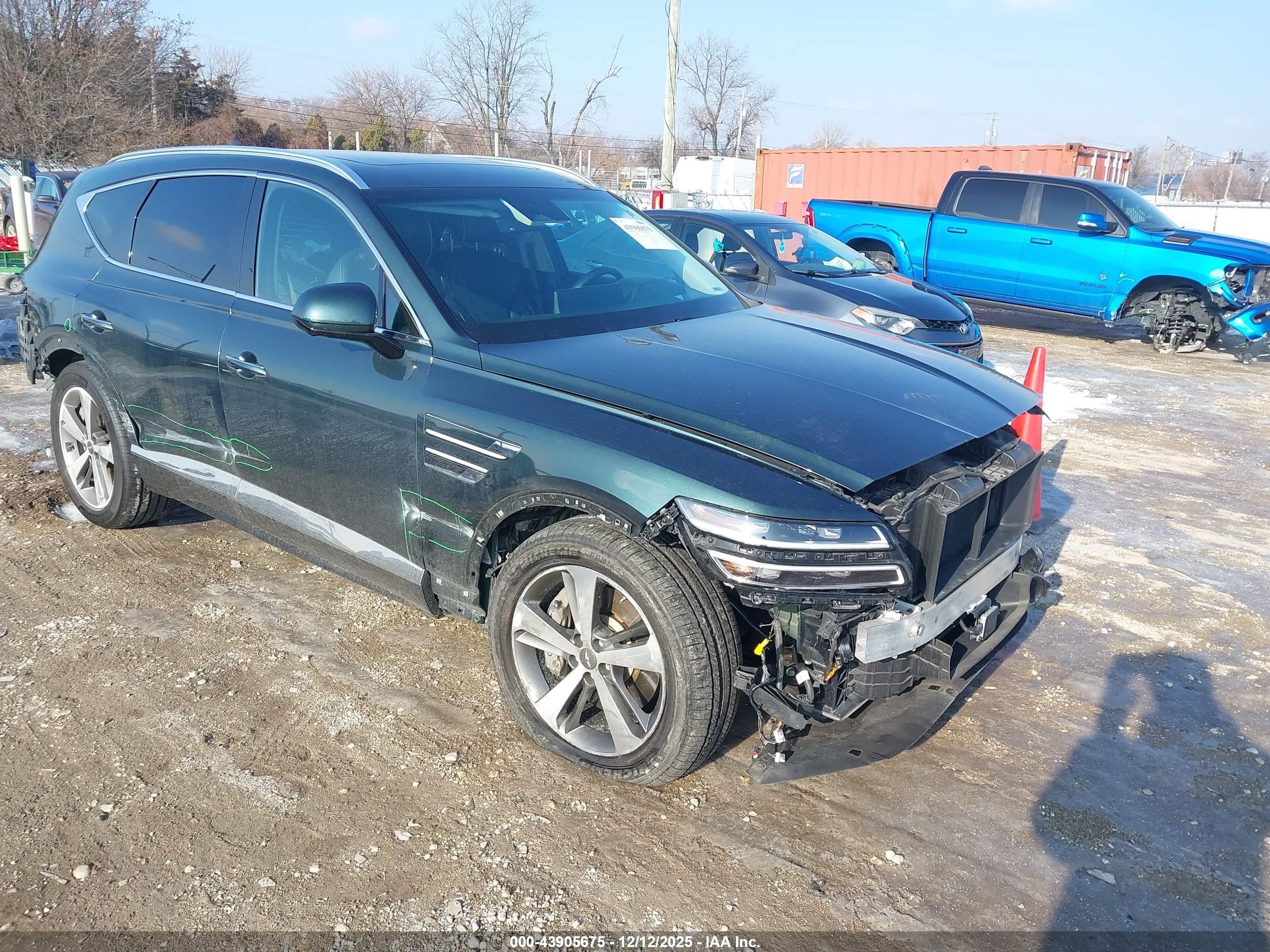 2023 Genesis GV80, VIN KMUHCESC9PU141955 — All over