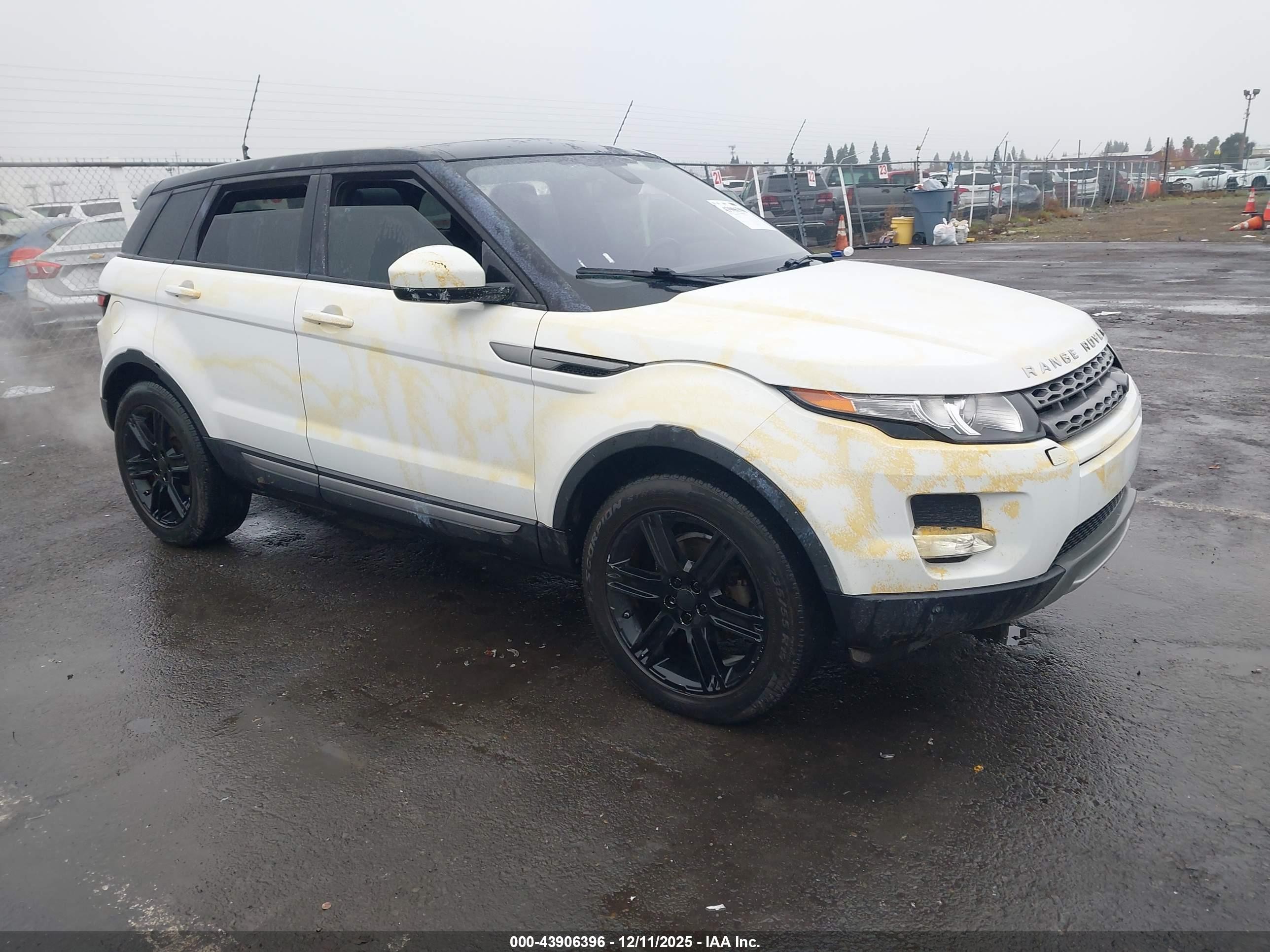 2015 Land Rover Range Rover Evoque Pure Plus, VIN SALVP2BG9FH977244 — Vandalism