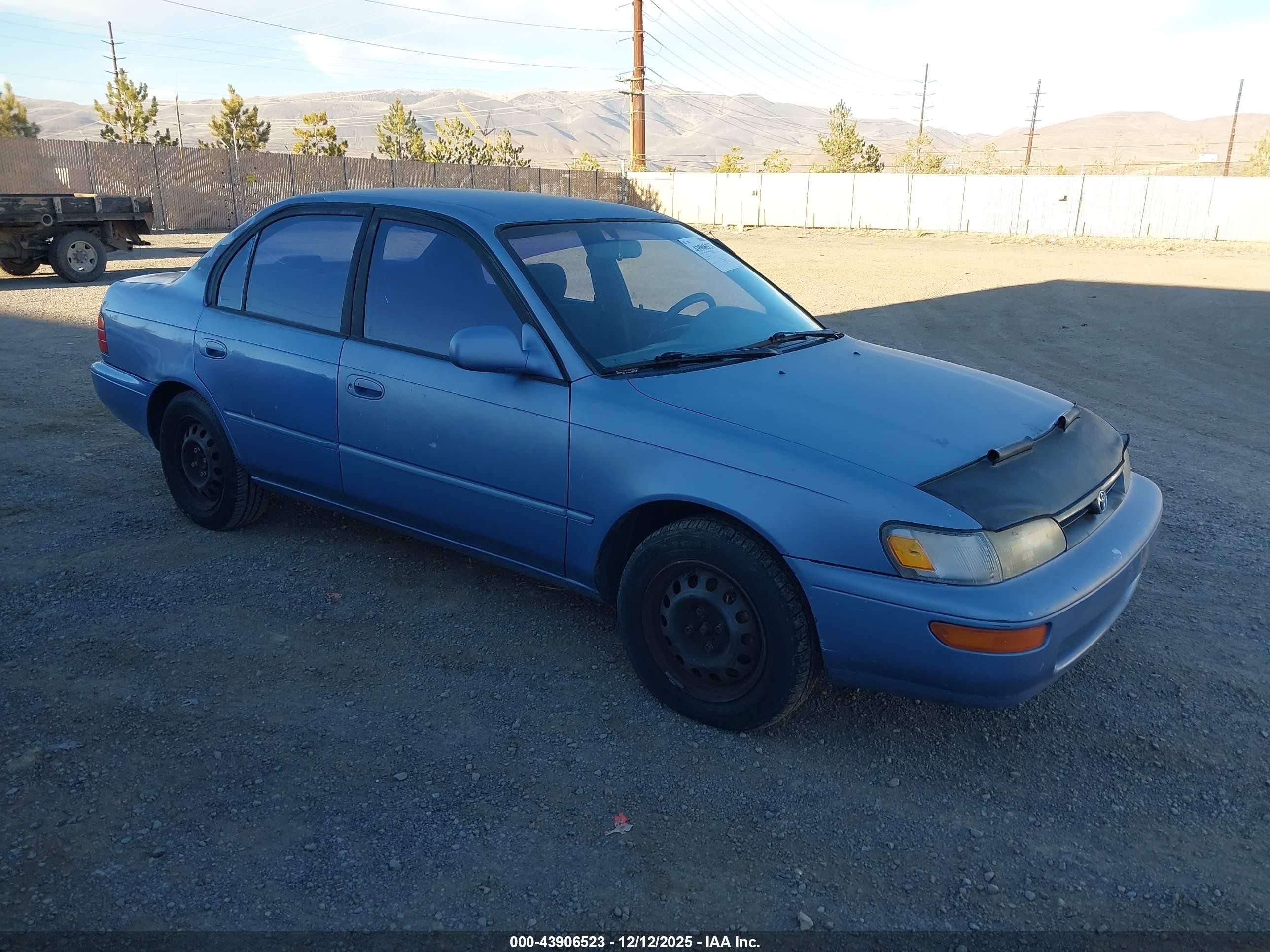 1995 Toyota Corolla DX, VIN 1NXAE09B7SZ257433 — Normal wear