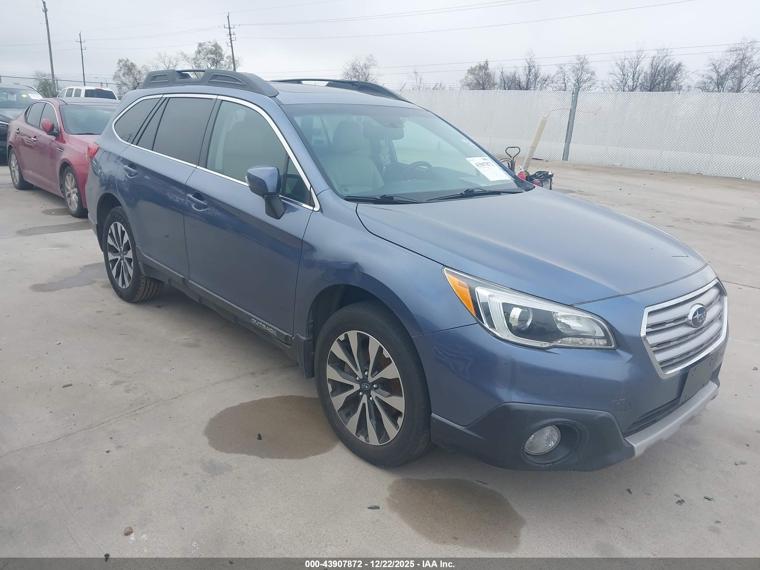2016 Subaru Outback Limited, VIN 4S4BSBNC5G3257306 — Repossession
