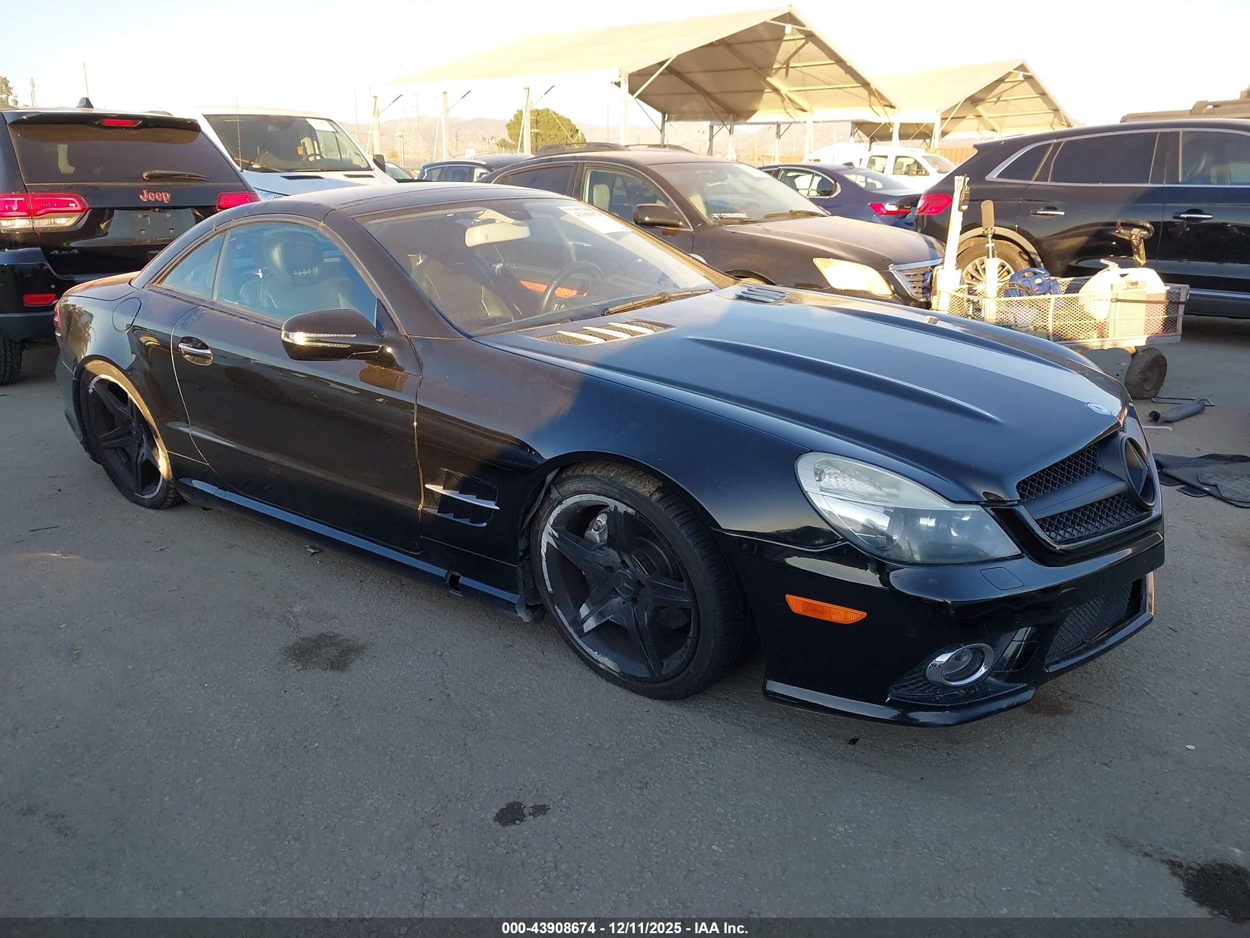2011 Mercedes-Benz SL 550, VIN WDBSK7BA9BF167456 — Front end