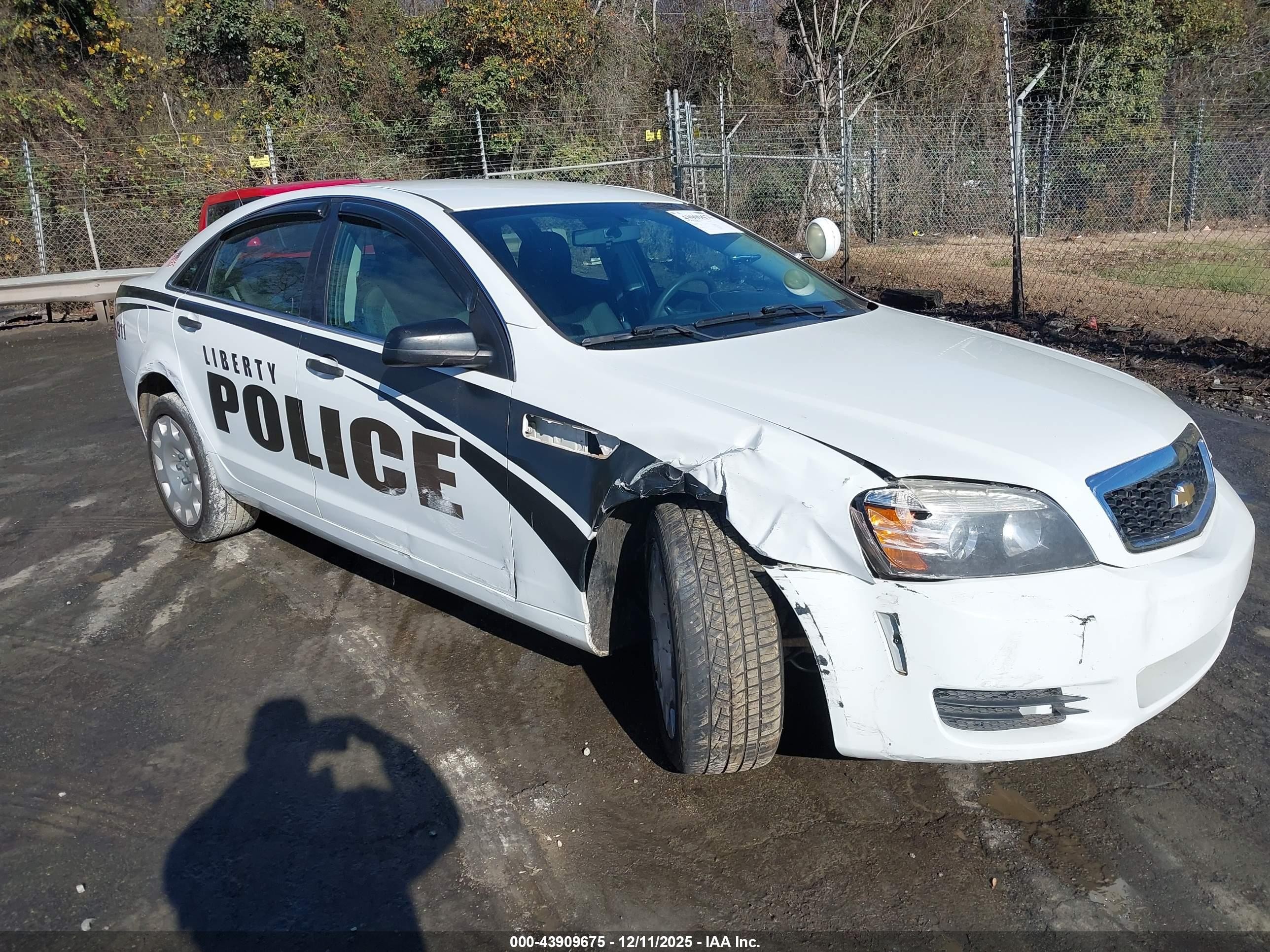 2017 Chevrolet Caprice Police Police, VIN 6G3NS5U29HL303882 — Side