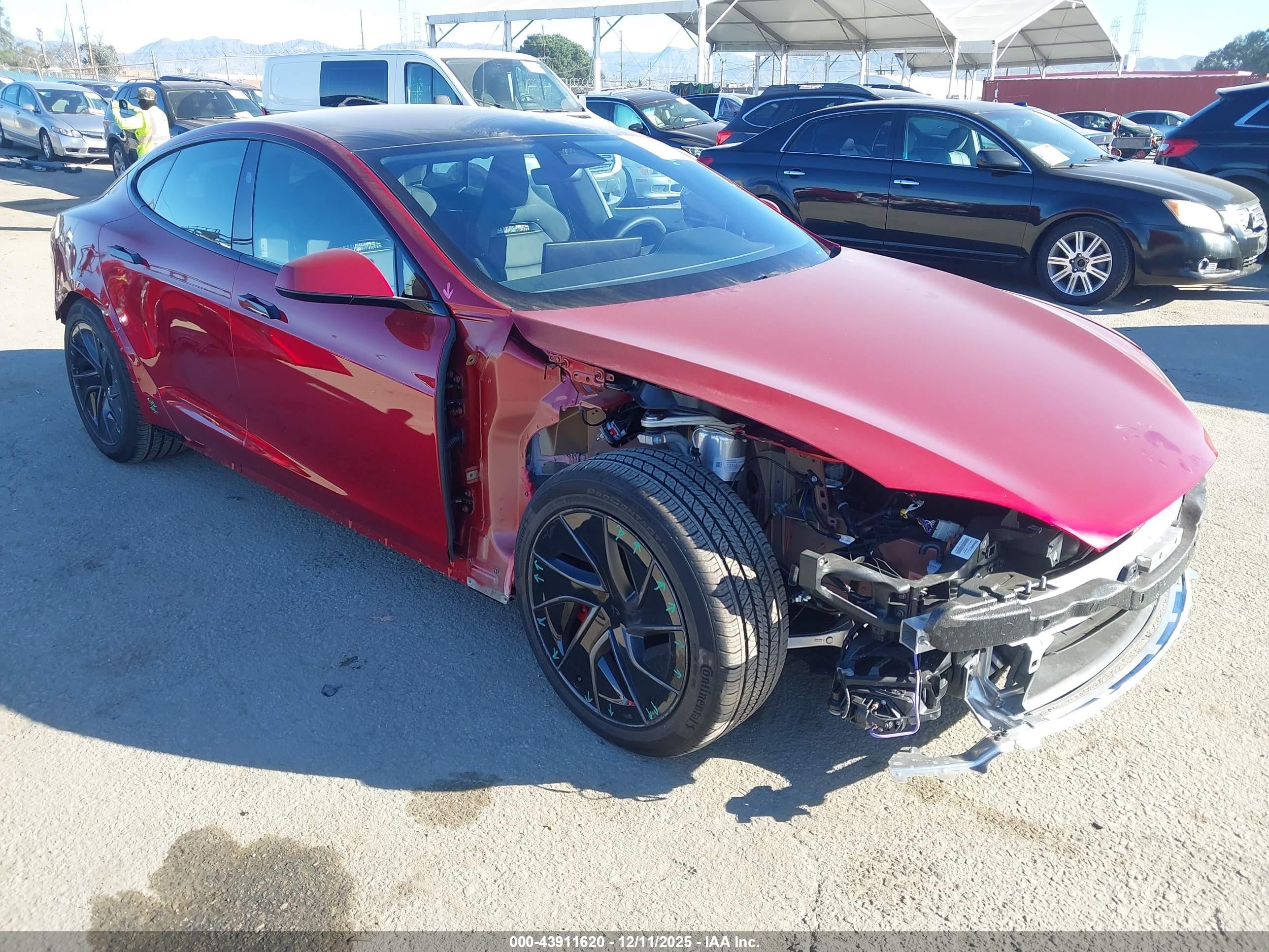 2026 Tesla Model S Plaid, VIN 5YJSA1E64TF555841 — All over