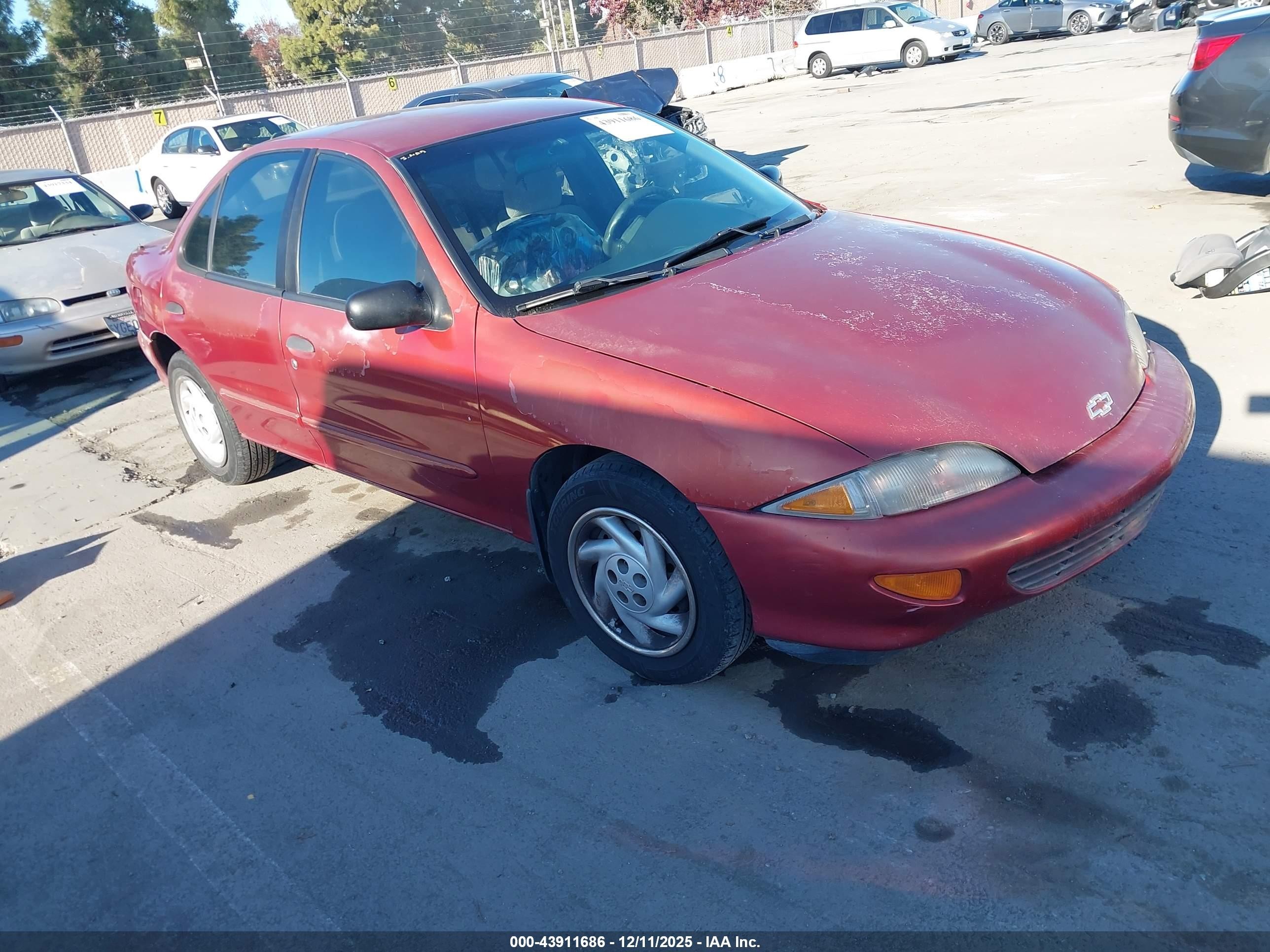 1996 Chevrolet Cavalier LS, VIN 3G1JF5245TS882675 — Side