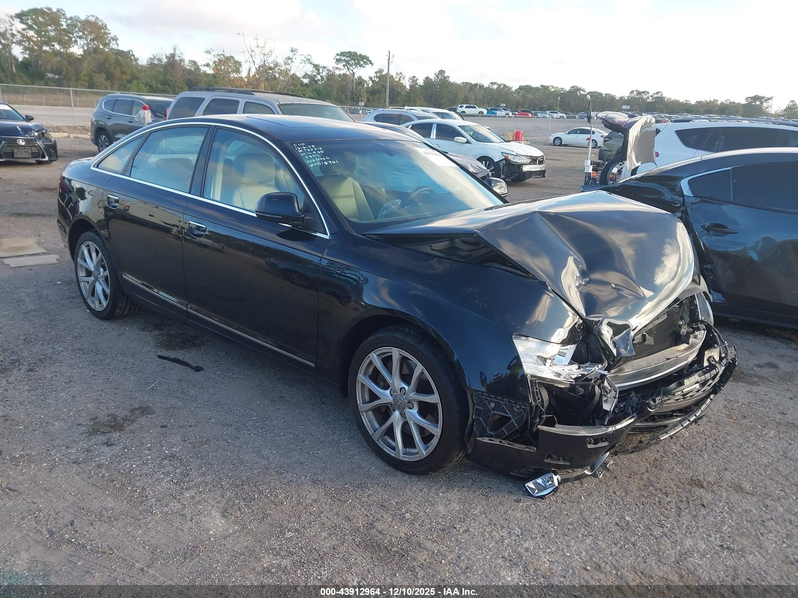2009 Audi A6 Premium Plus, VIN WAUSG74F79N015961 — Front end