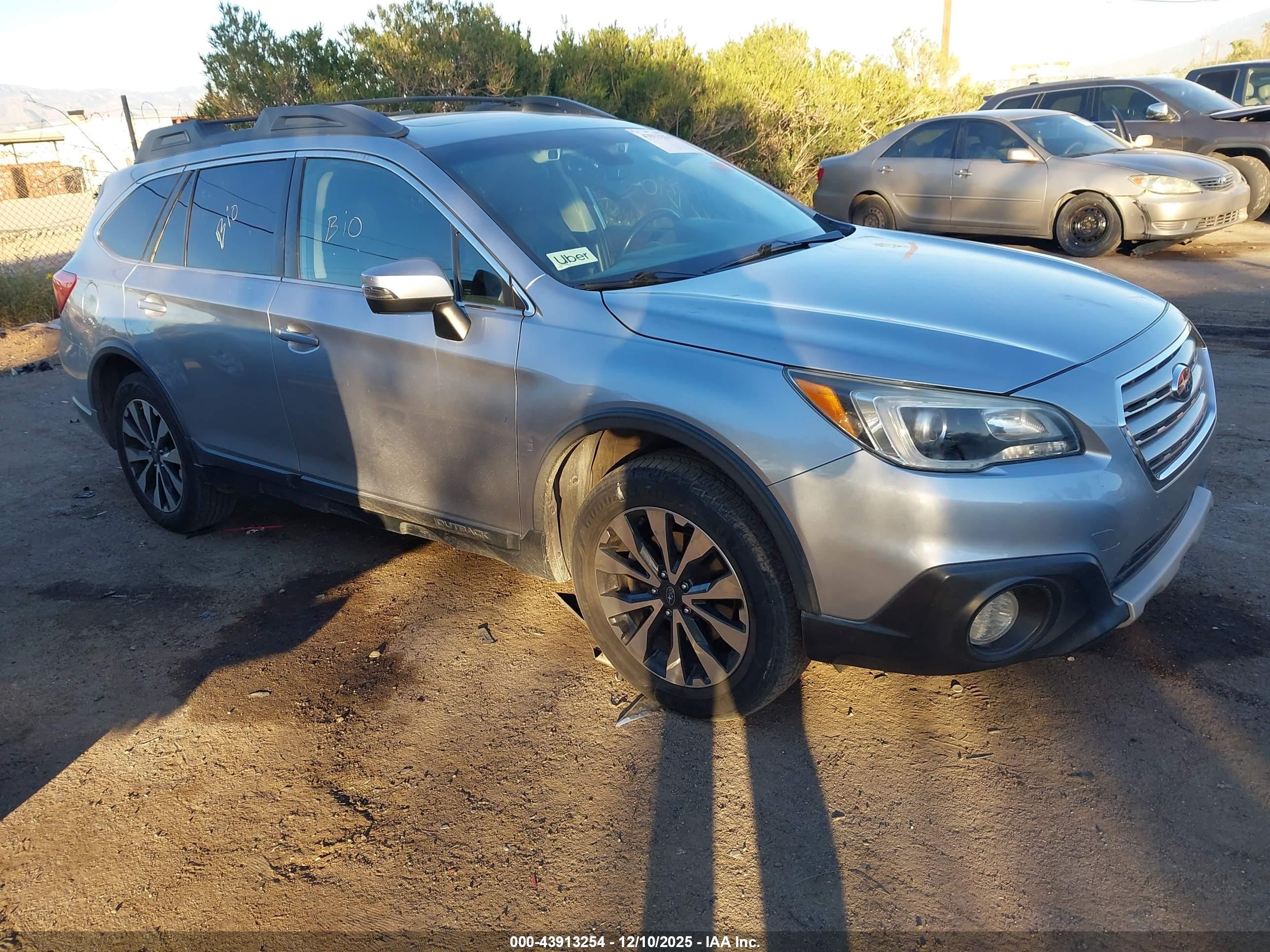 2017 Subaru Outback Limited, VIN 4S4BSANC9H3230704 — Theft recovery