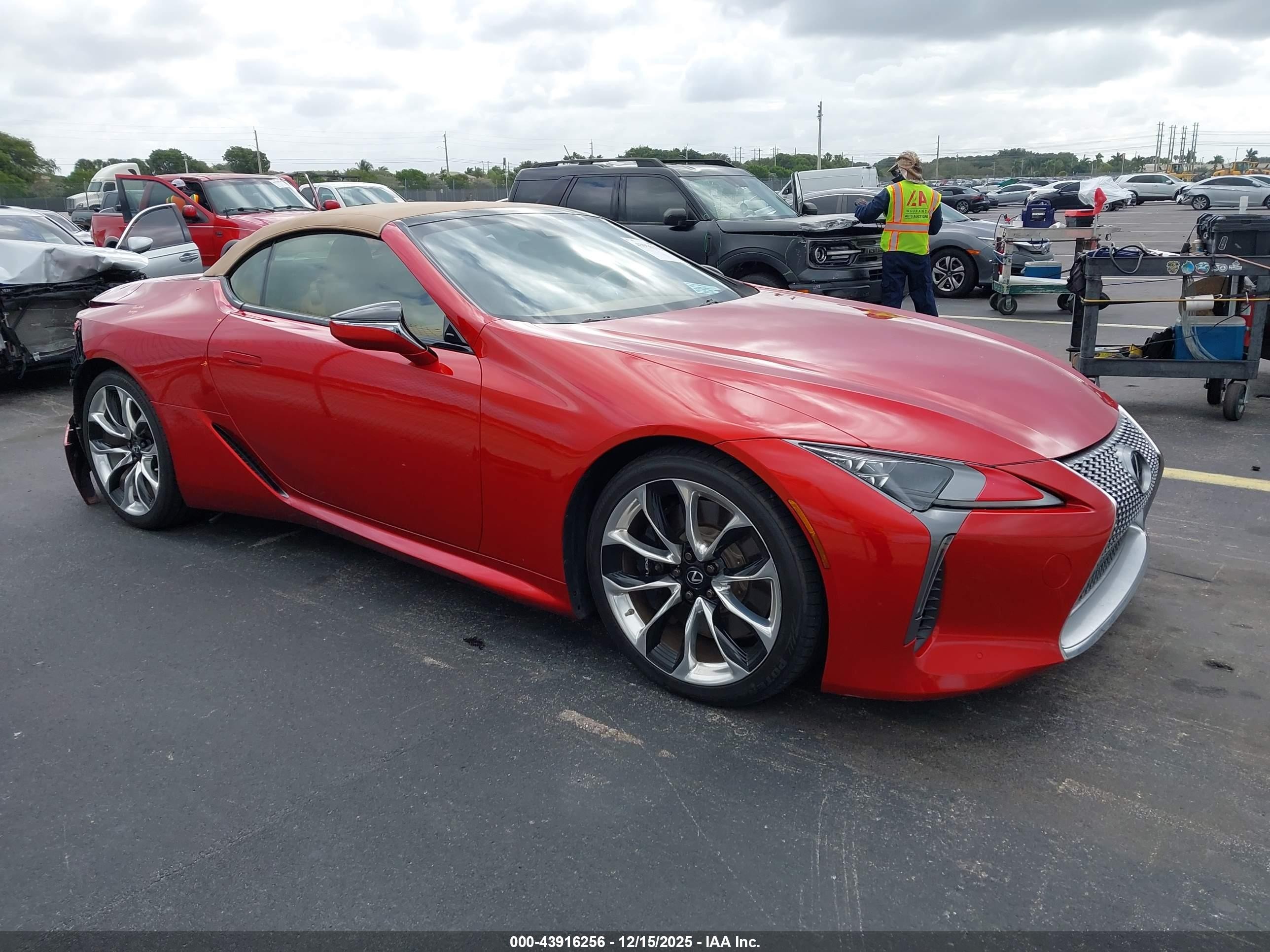 2021 Lexus LC 500h, VIN JTHKPAAY3MA104169 — Rear end