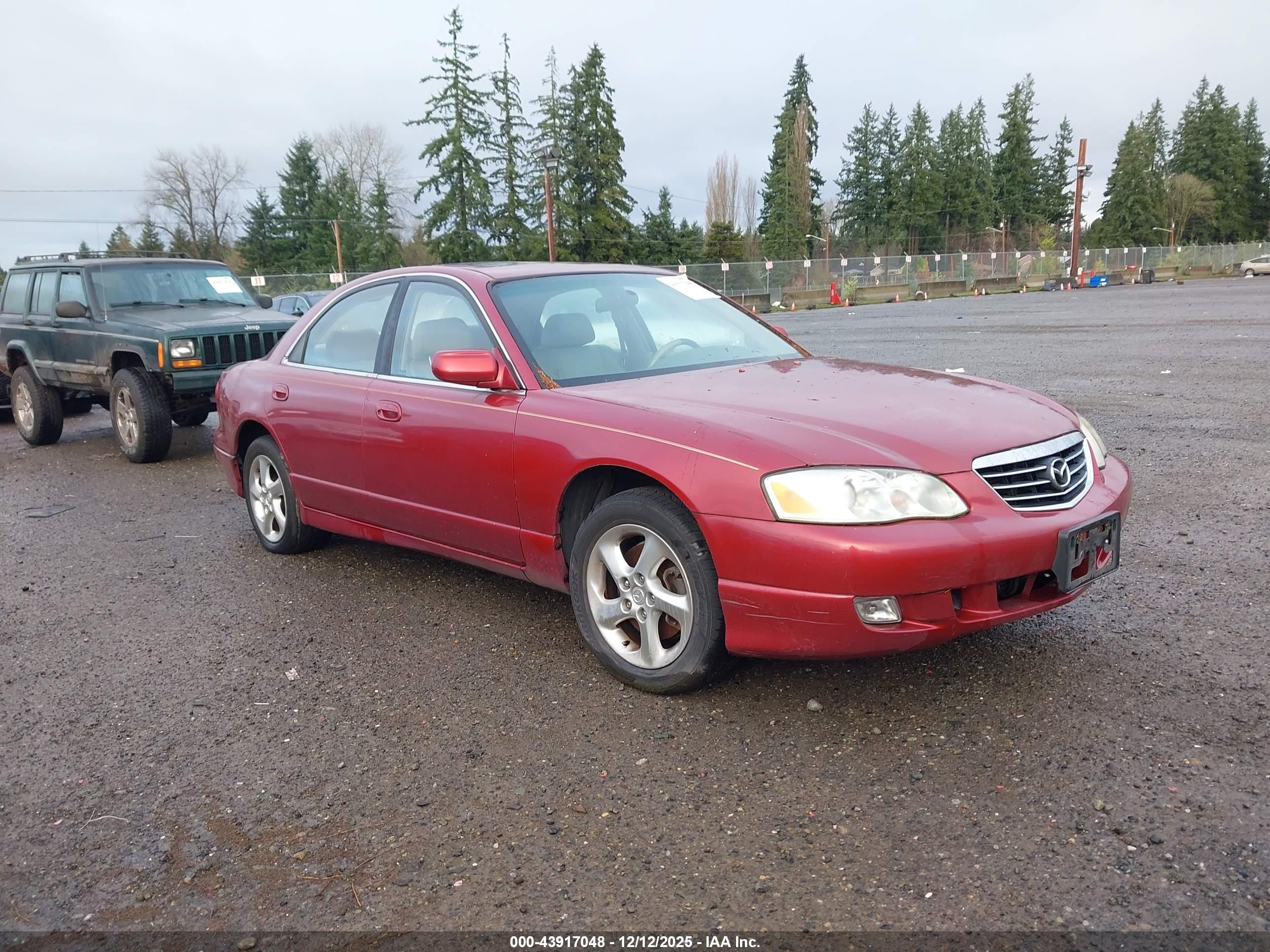 2002 Mazda Millenia P, VIN JM1TA221921738226 — Rear end