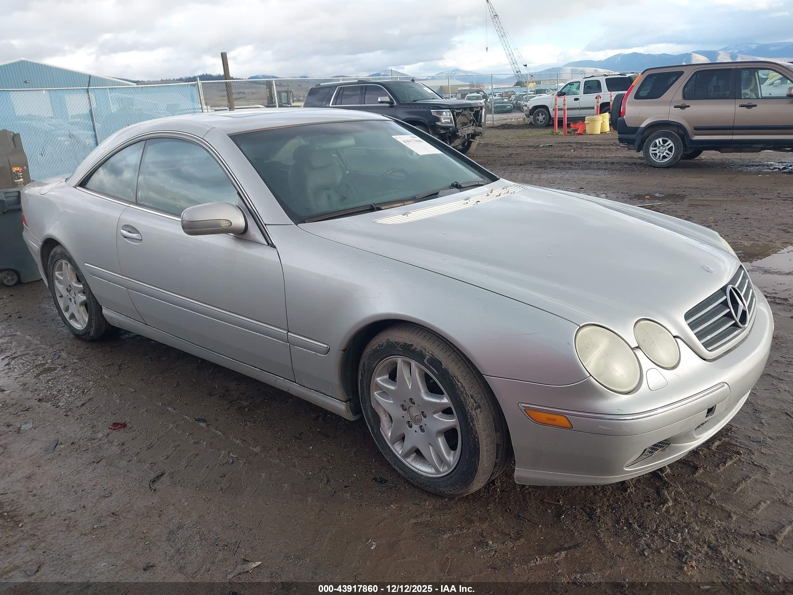 2001 Mercedes-Benz CL 500/600, VIN WDBPJ75J41A009946 — Front end