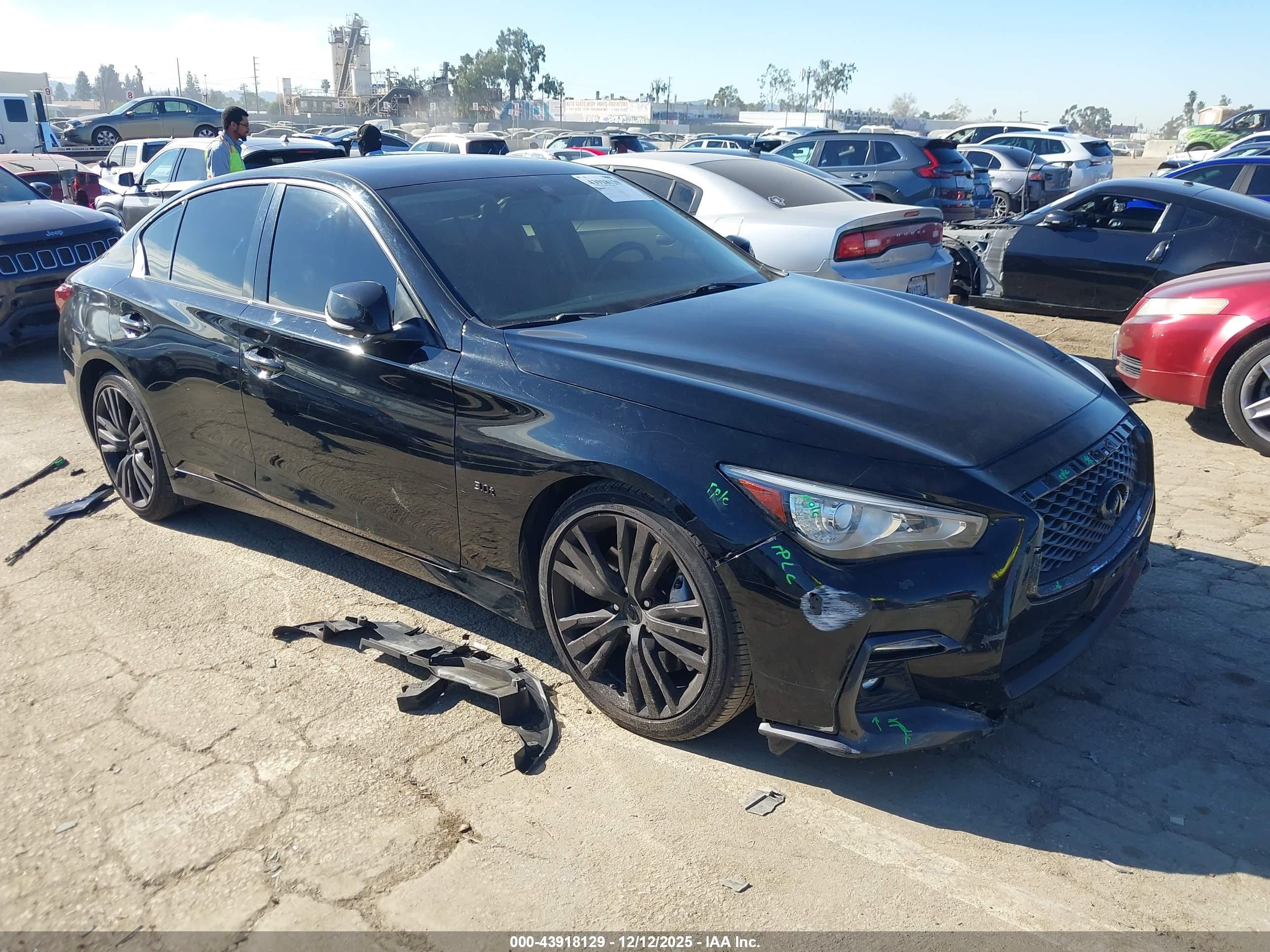 2019 Infiniti Q50 Luxe, VIN JN1EV7APXKM540059 — Auction photo