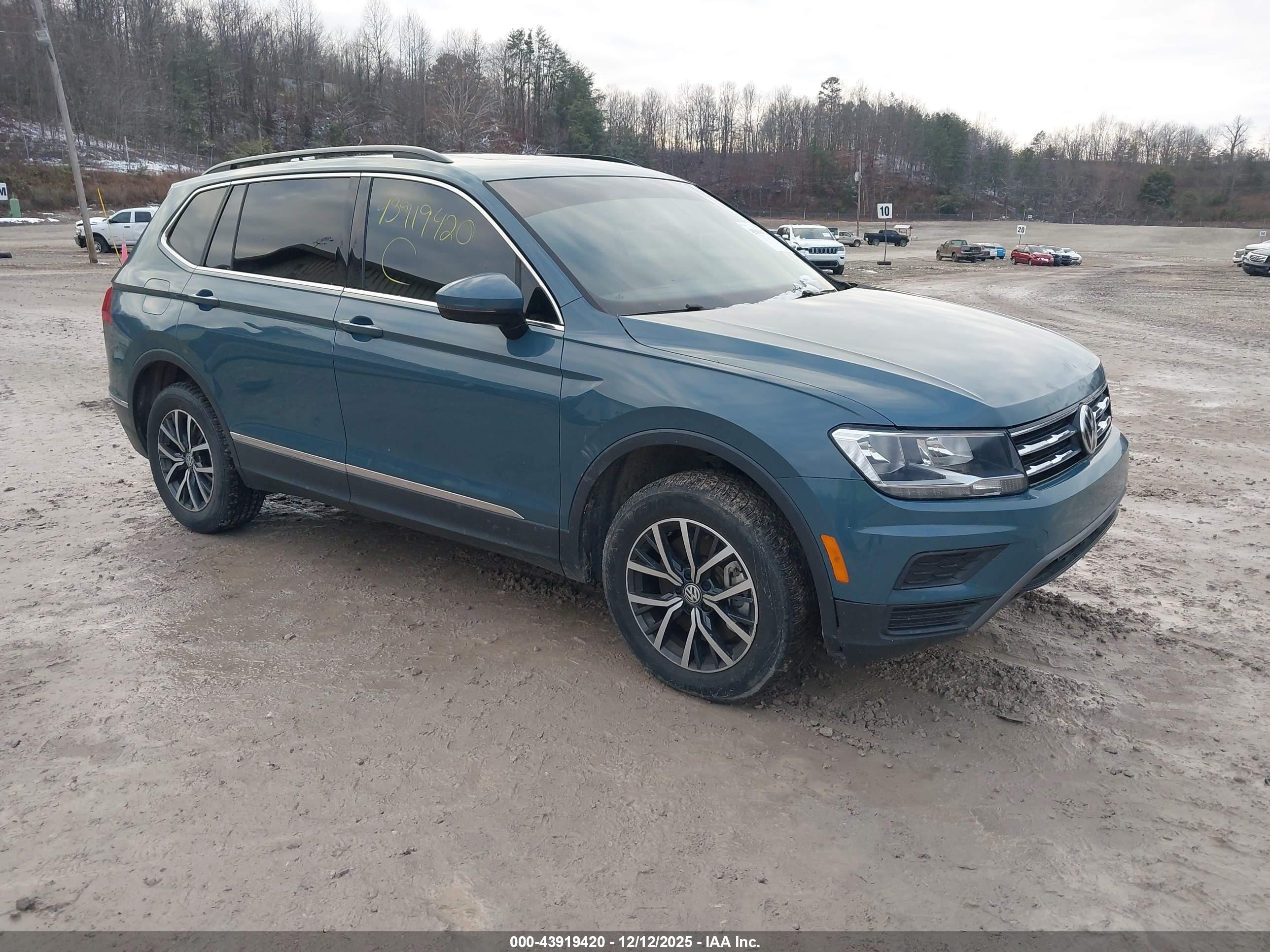 2020 Volkswagen Tiguan SE, VIN 3VV2B7AX6LM053313 — Изъятие за долги