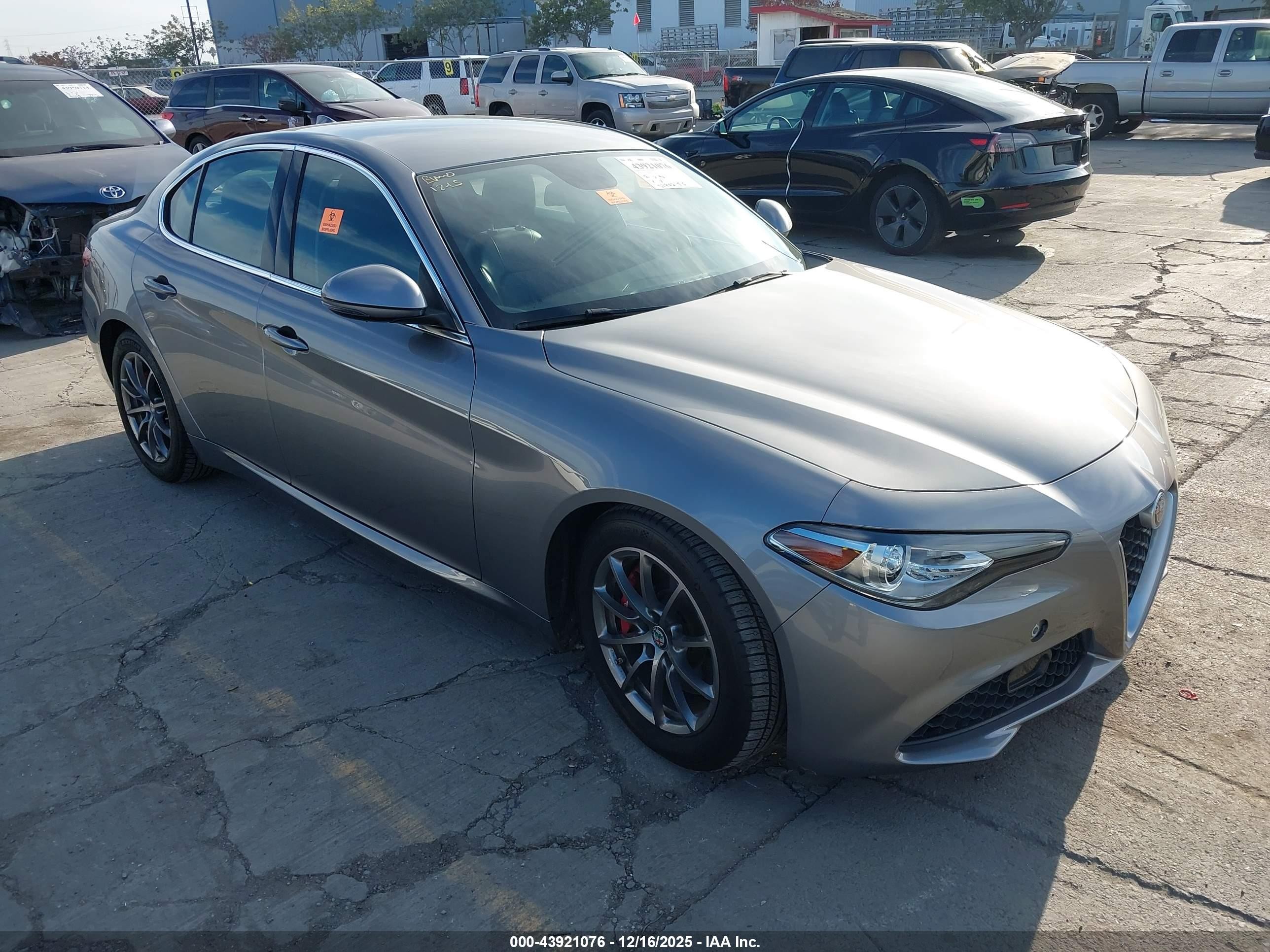 2018 Alfa Romeo Giulia, VIN ZARFAEBN0J7565375 — Mechanical