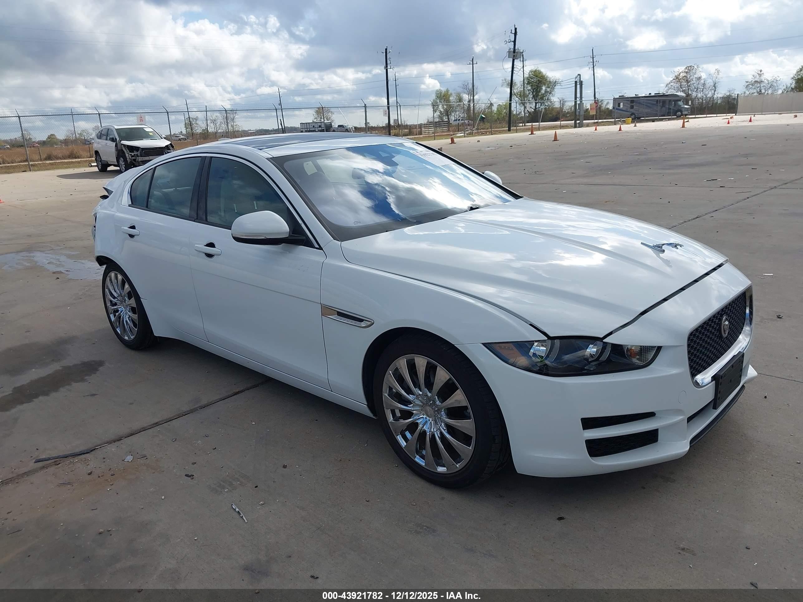 2018 Jaguar XE 25t, VIN SAJAR4FX4JCP31229 — Rear end