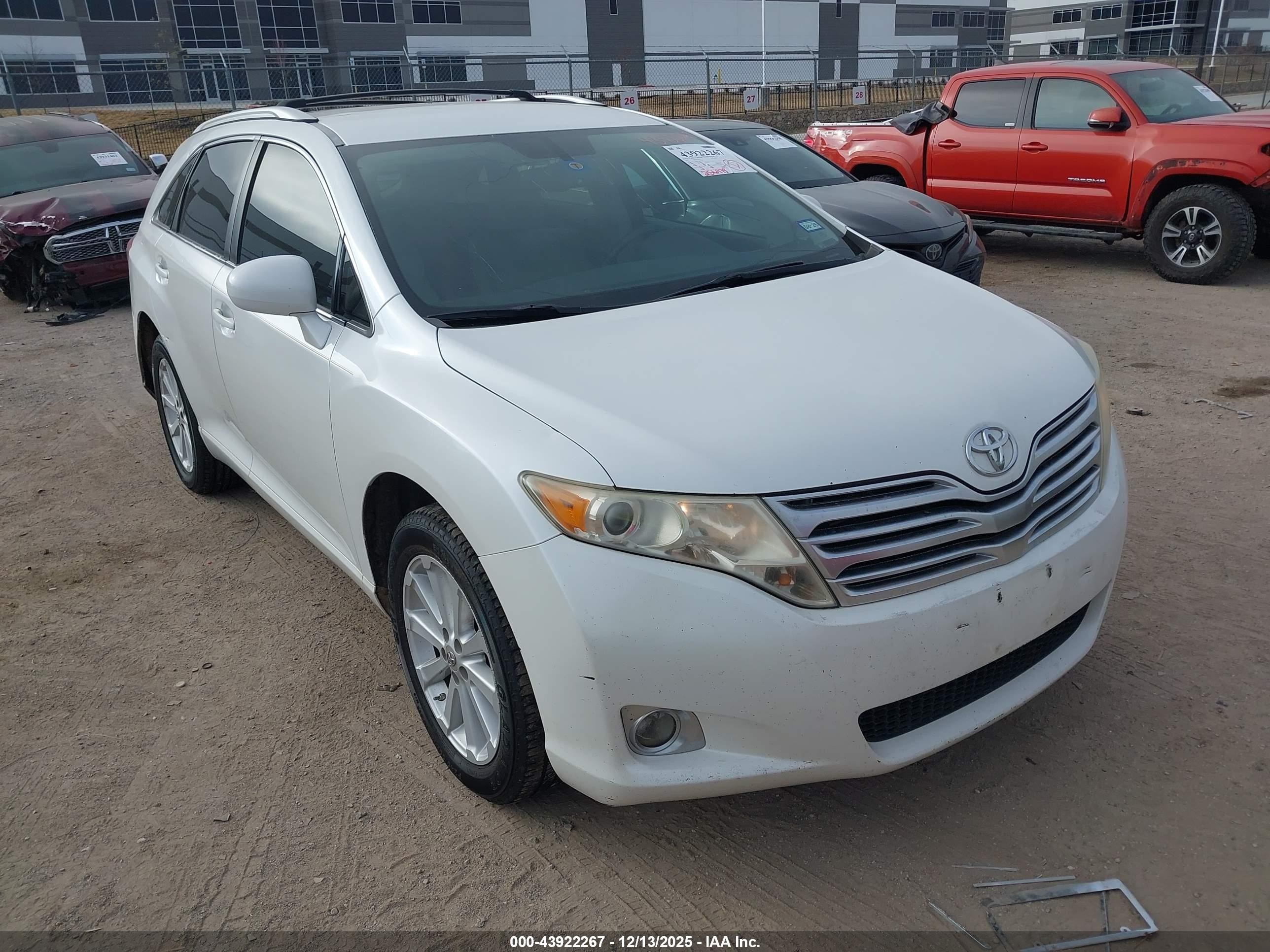 2012 Toyota Venza LE, VIN 4T3ZA3BB8CU055767 — Normal wear