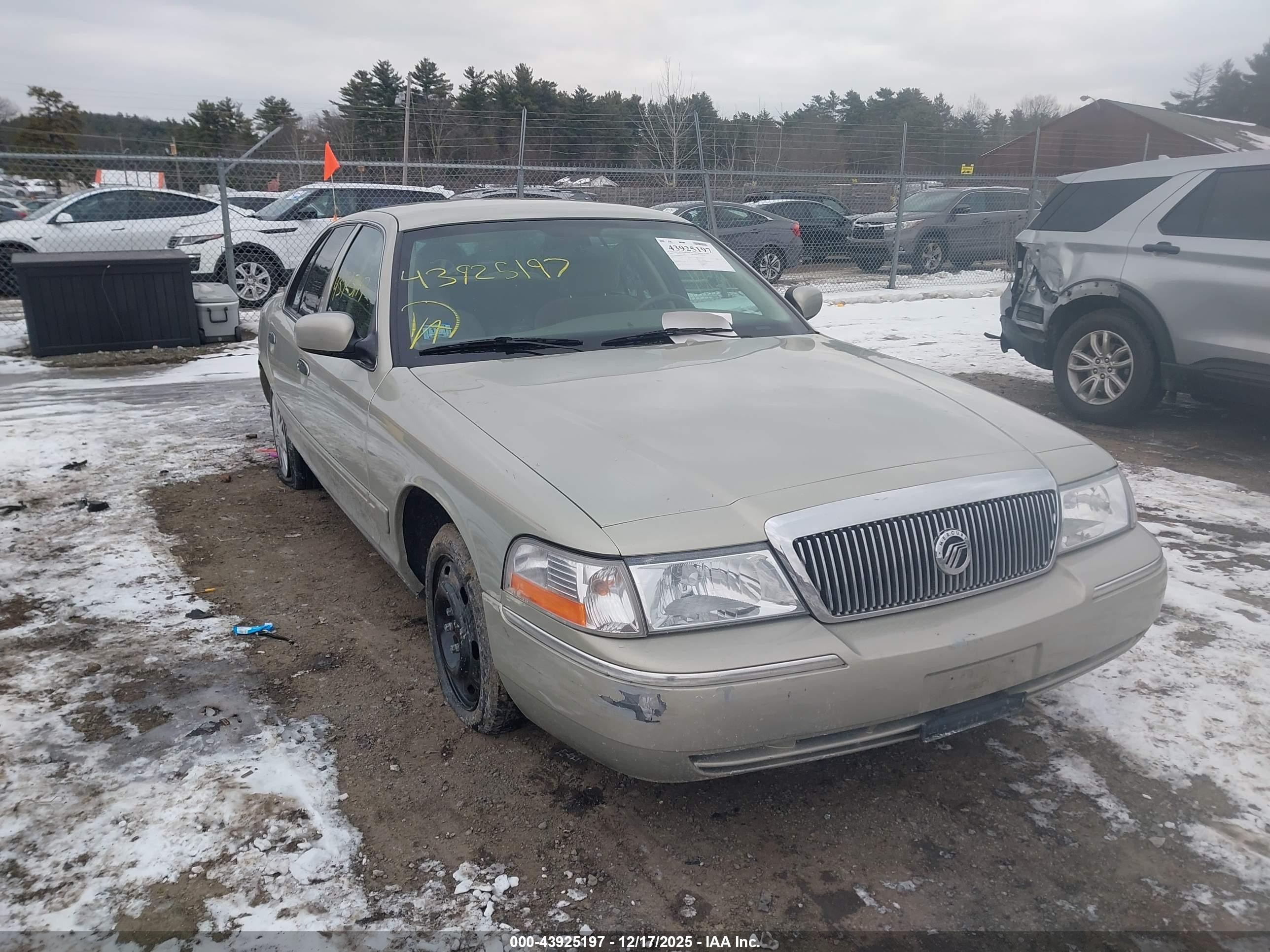 2004 Mercury Grand Marquis GS, VIN 2MEFM74W04X667159 — Not stated