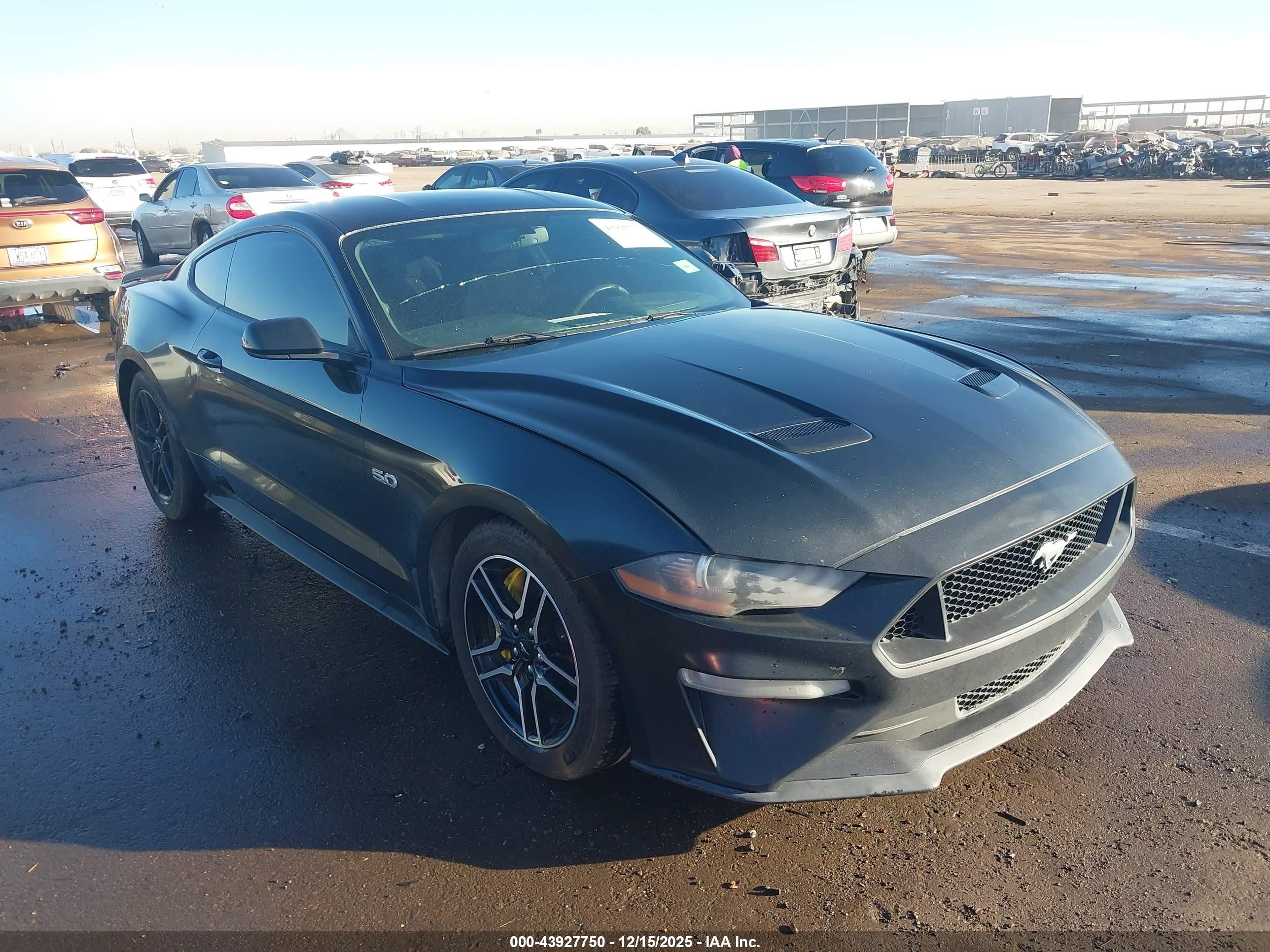 2018 Ford Mustang GT, VIN 1FA6P8CF3J5123144 — Side