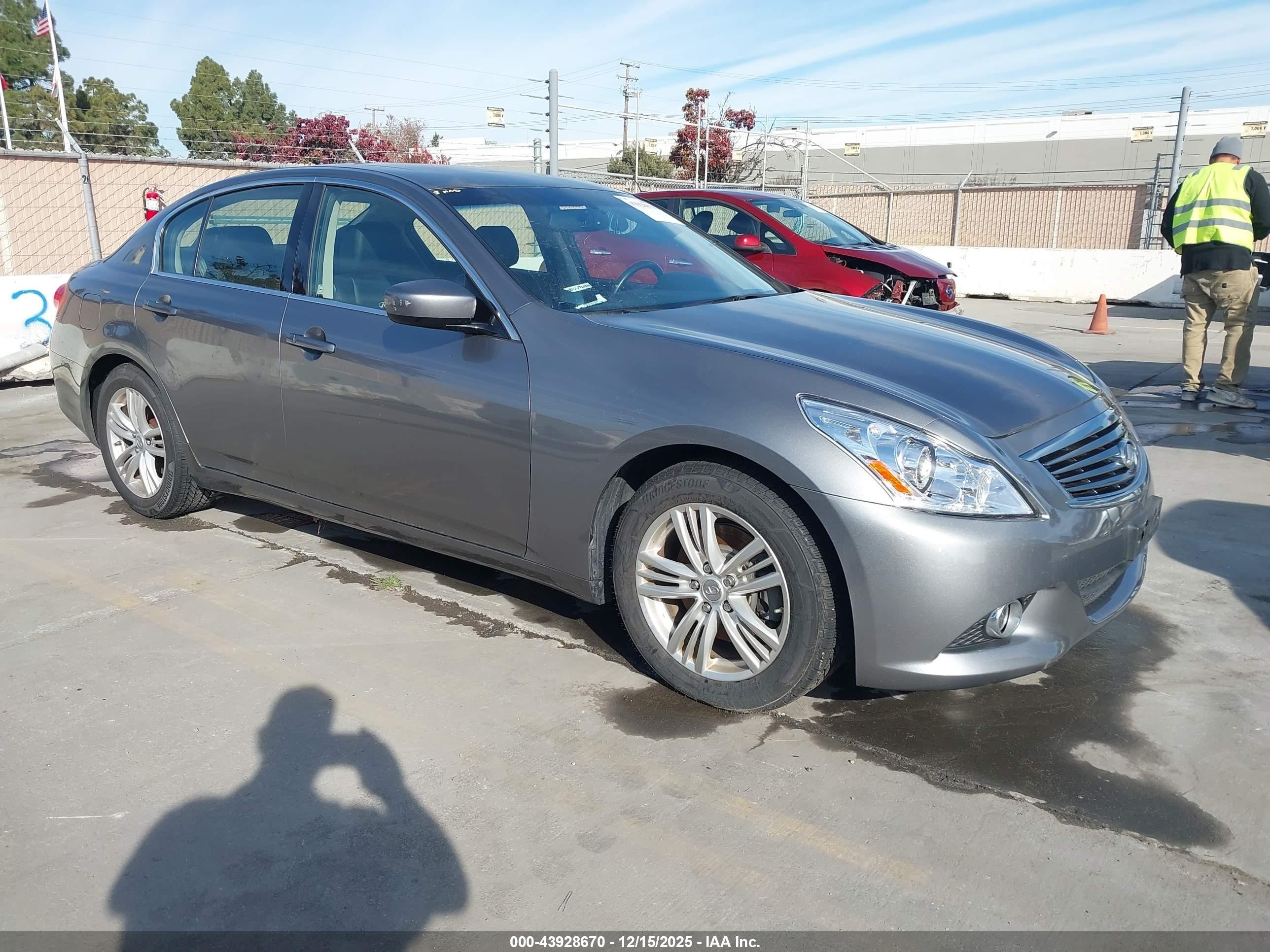2012 Infiniti G37 Sport Appearance Edition, VIN JN1CV6AP3CM936014 — Electrical