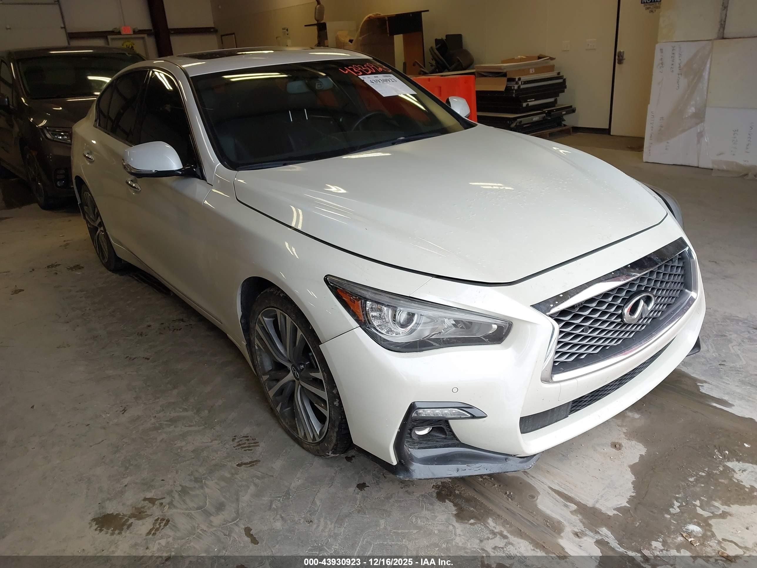 2022 Infiniti Q50 Sensory, VIN JN1EV7CR3NM341759 — Electrical