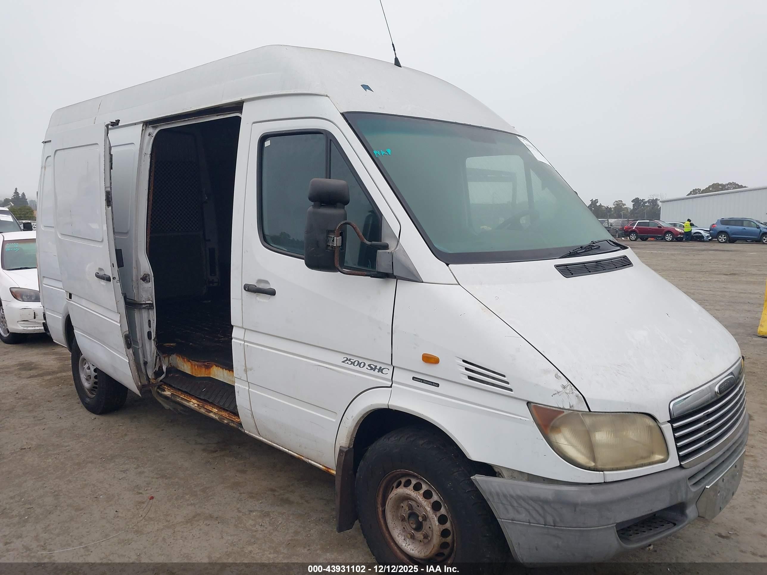 2003 Dodge Sprinter, VIN WD2YD641035399351 — Обычный износ