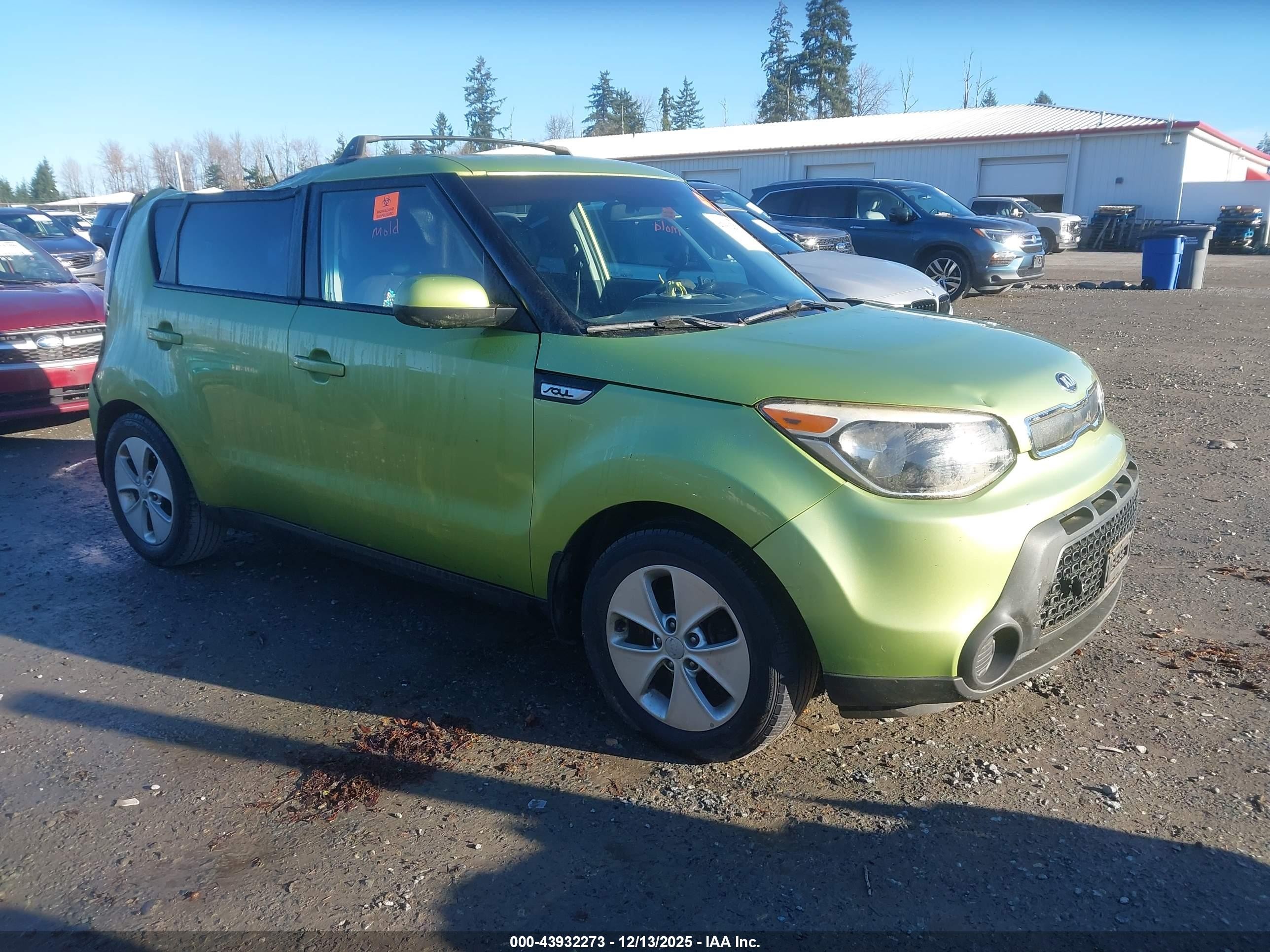 2015 Kia Soul, VIN KNDJN2A20F7754145 — Storm