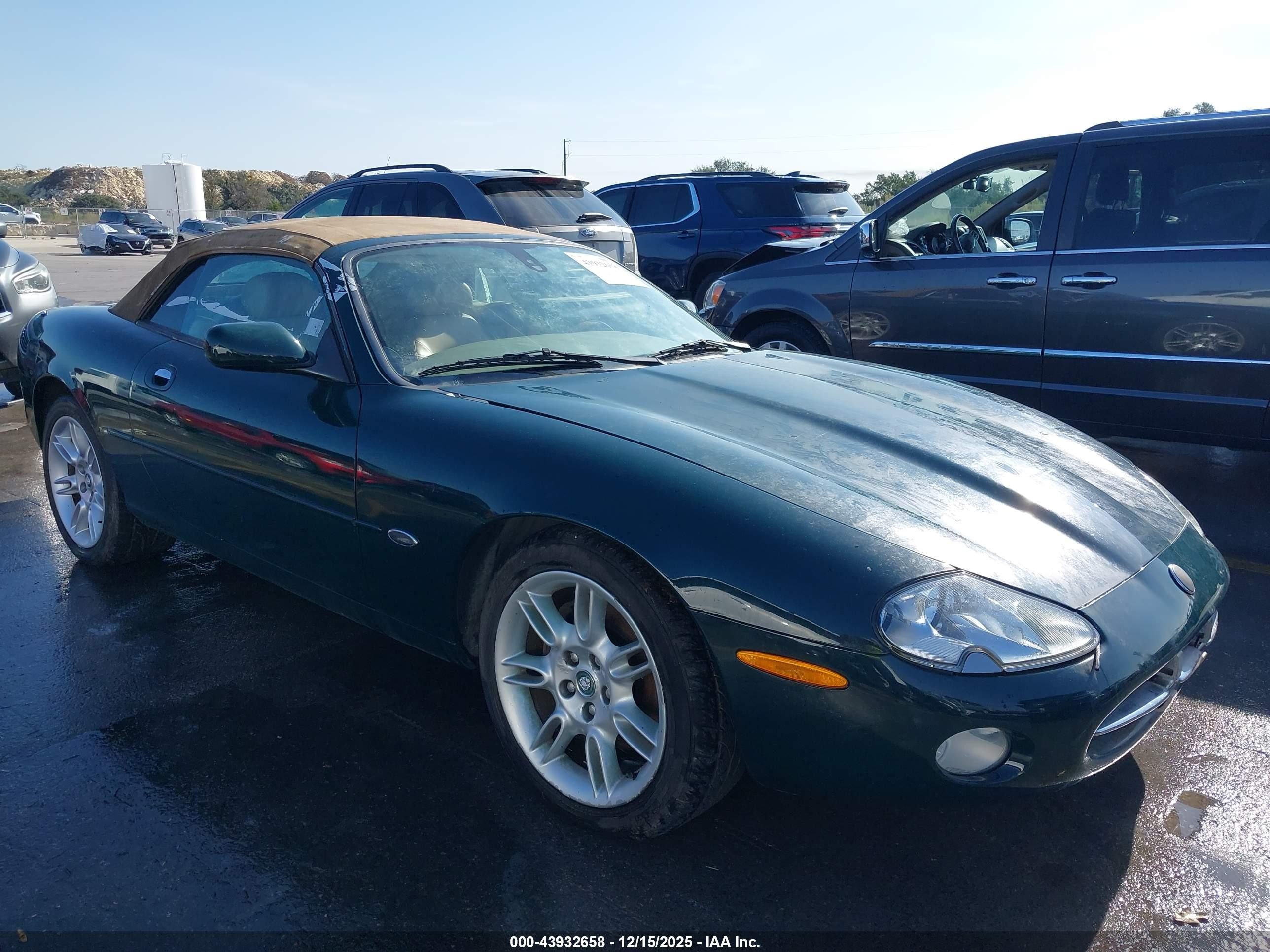 2002 Jaguar XK, VIN SAJDA42C32NA29323 — Hail
