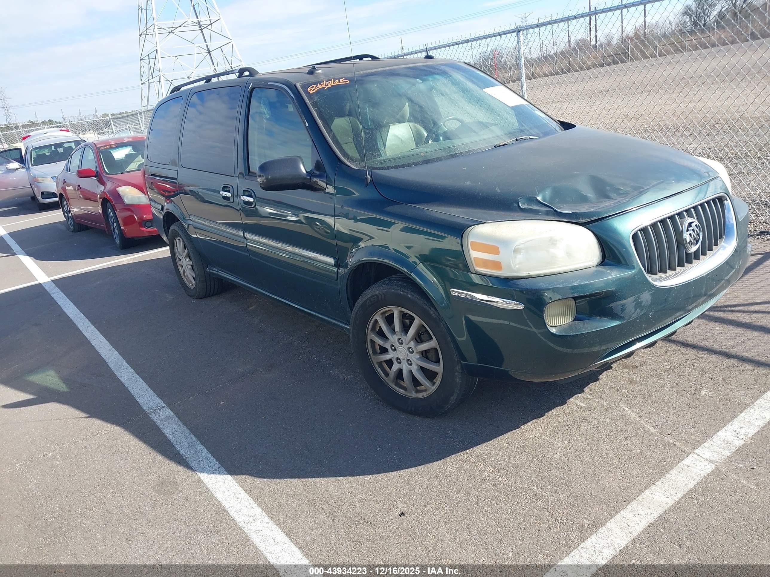 2005 Buick Terraza CX, VIN 5GADV23L05D230076 — Перед