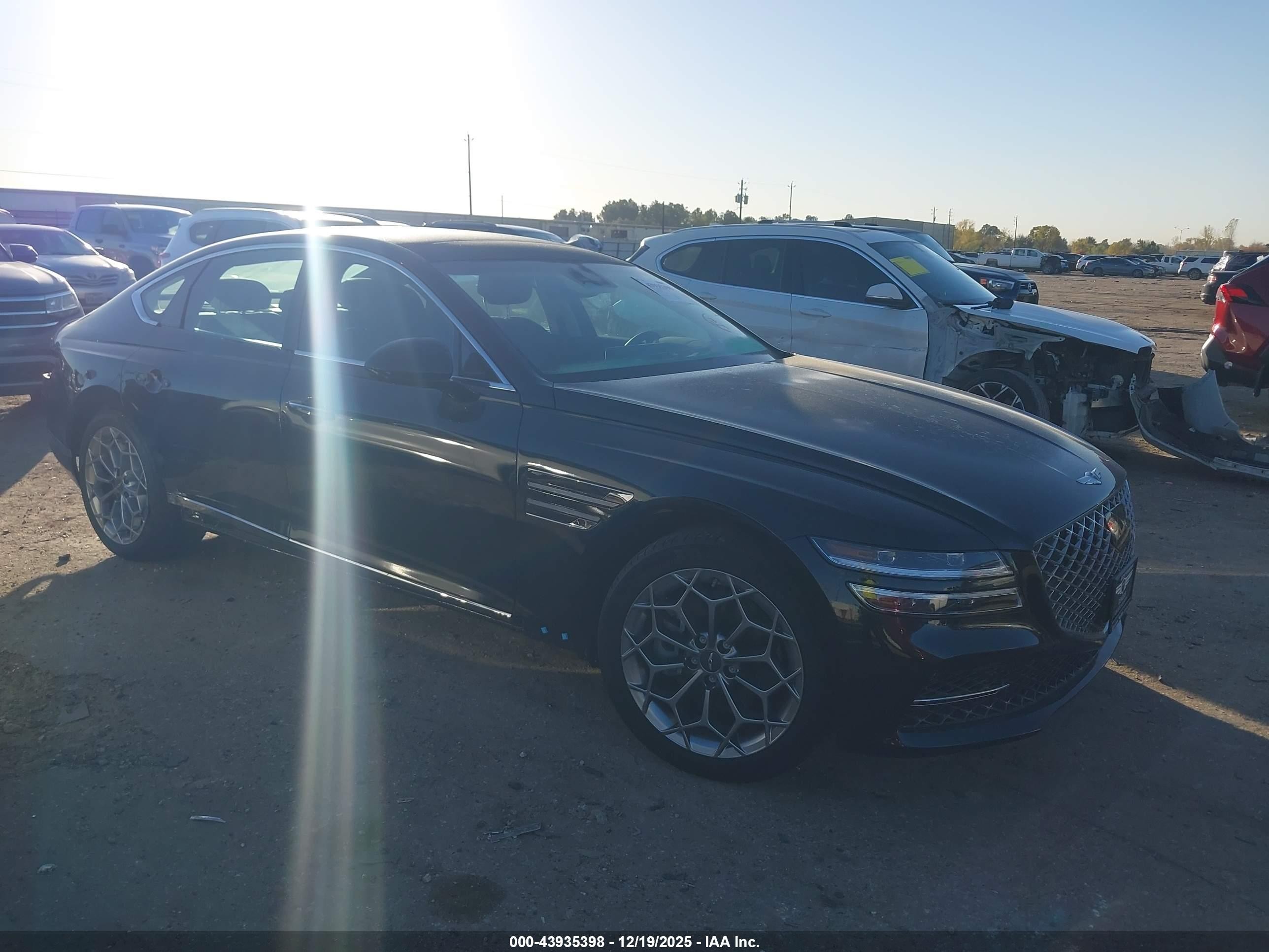2023 Genesis G80 2.5T, VIN KMTGB4SCXPU178929 — Rear end