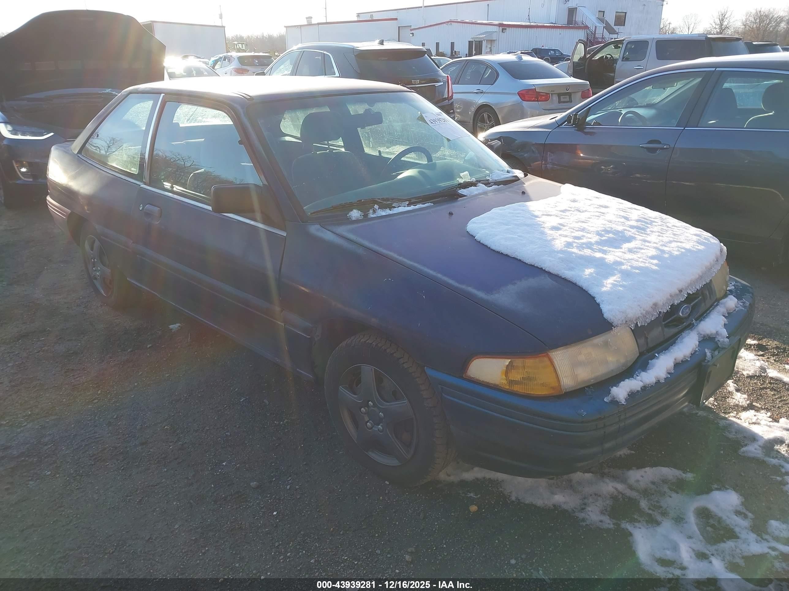 1995 Ford Escort, VIN 1FASP11J0SW152657 — Mechanical