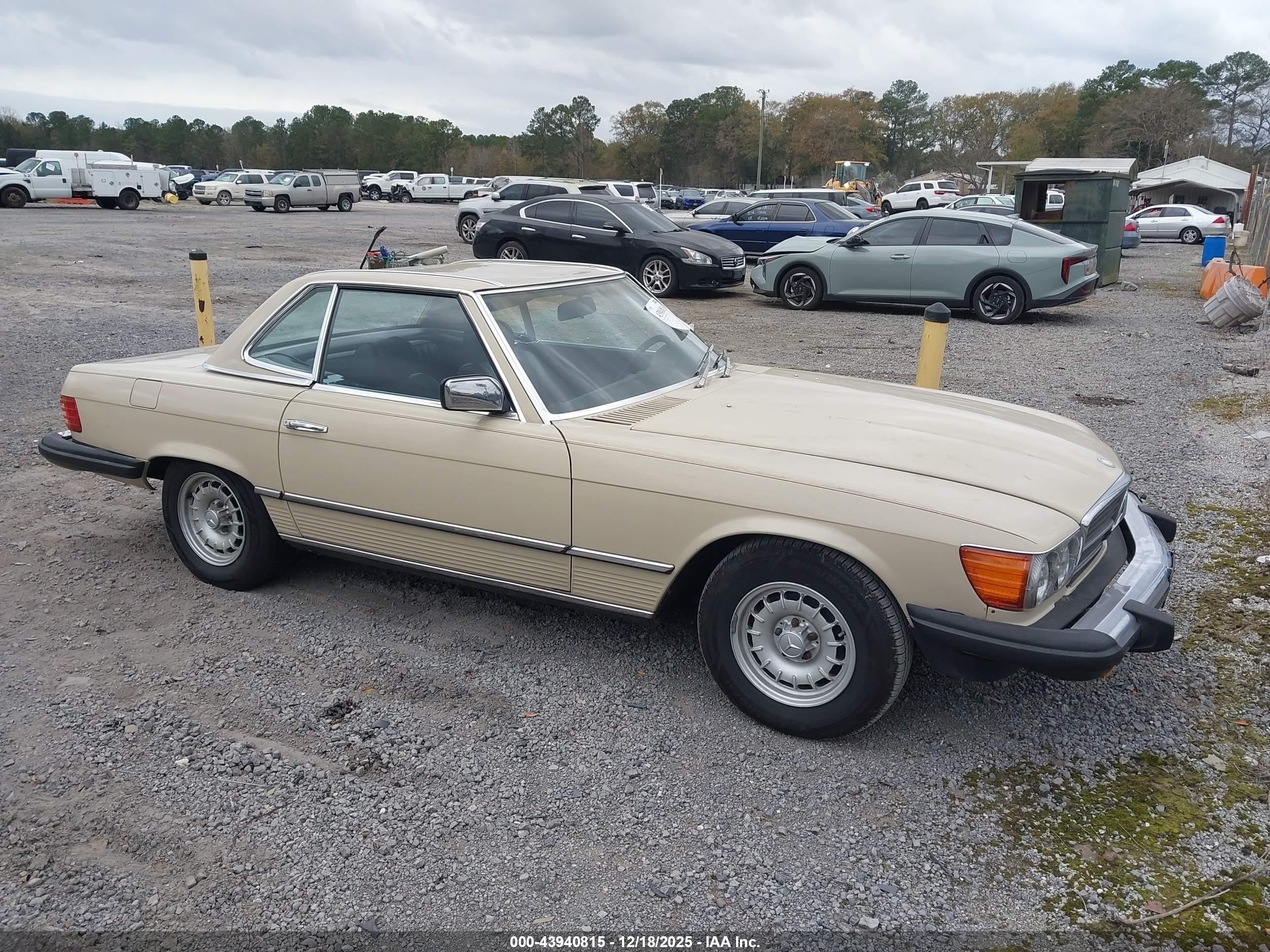 1981 Mercedes-Benz 380 SL, VIN WDBBA45A0BB002089 — Mechanical
