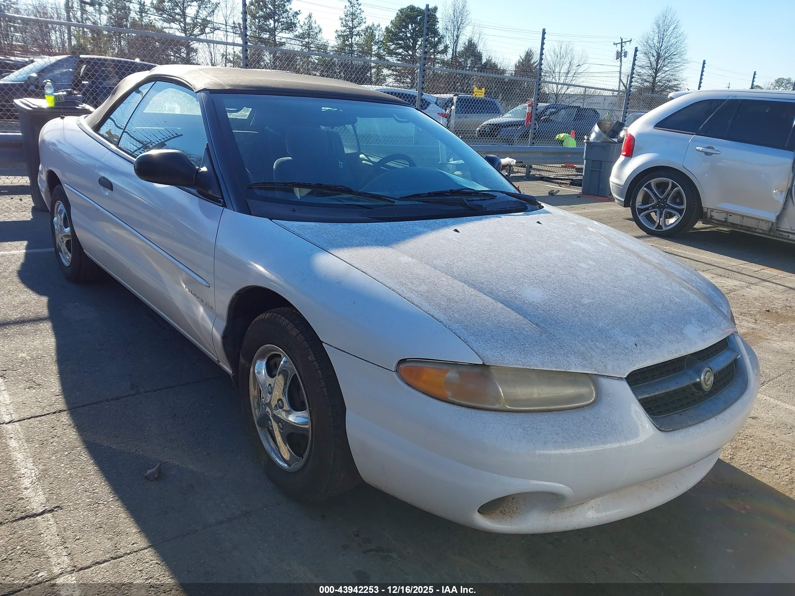 1997 Chrysler Sebring JX, VIN 3C3EL45H6VT524397 — Обычный износ