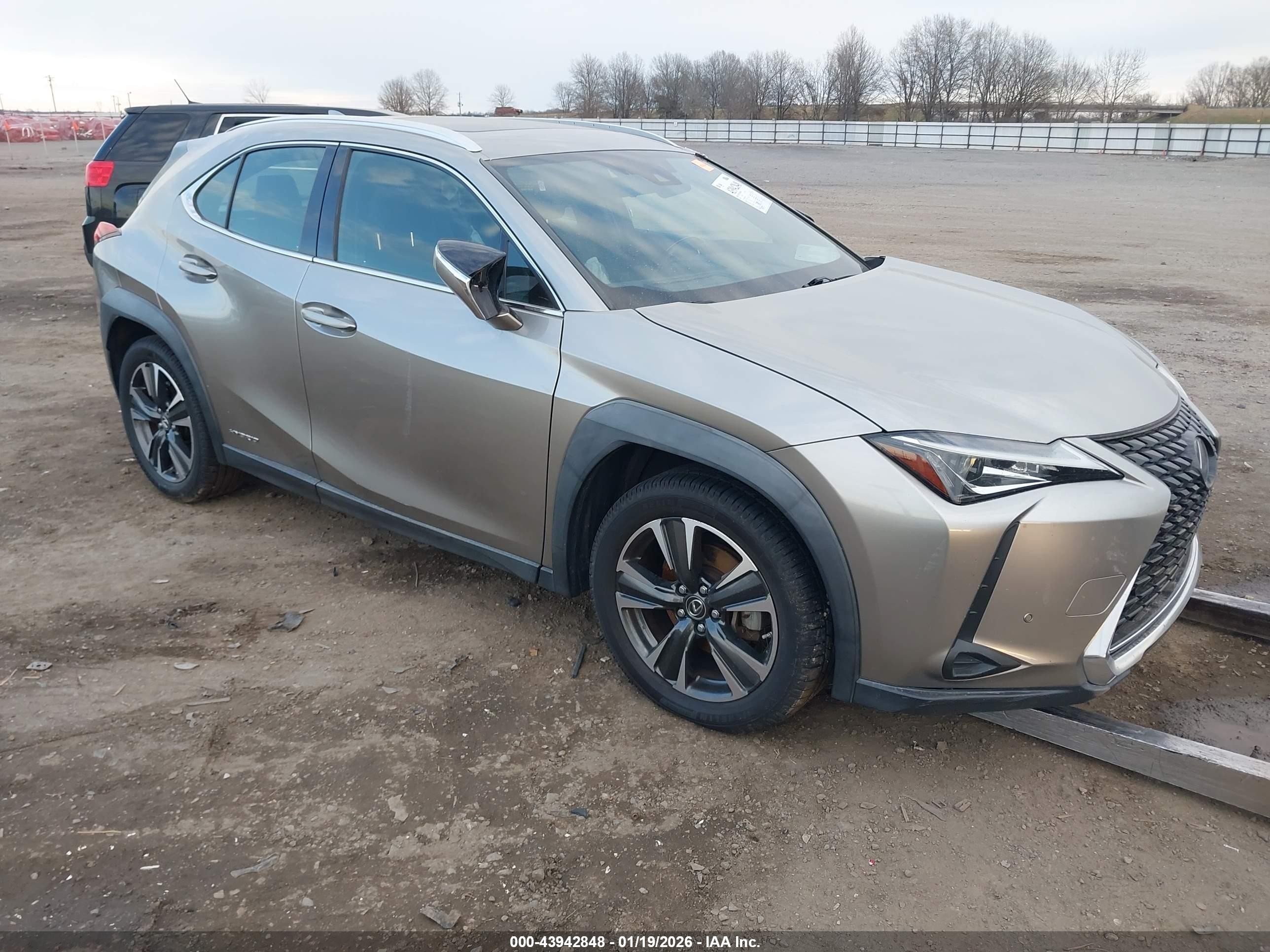 2020 Lexus UX 250h, VIN JTHX9JBH7L2033971 — Side
