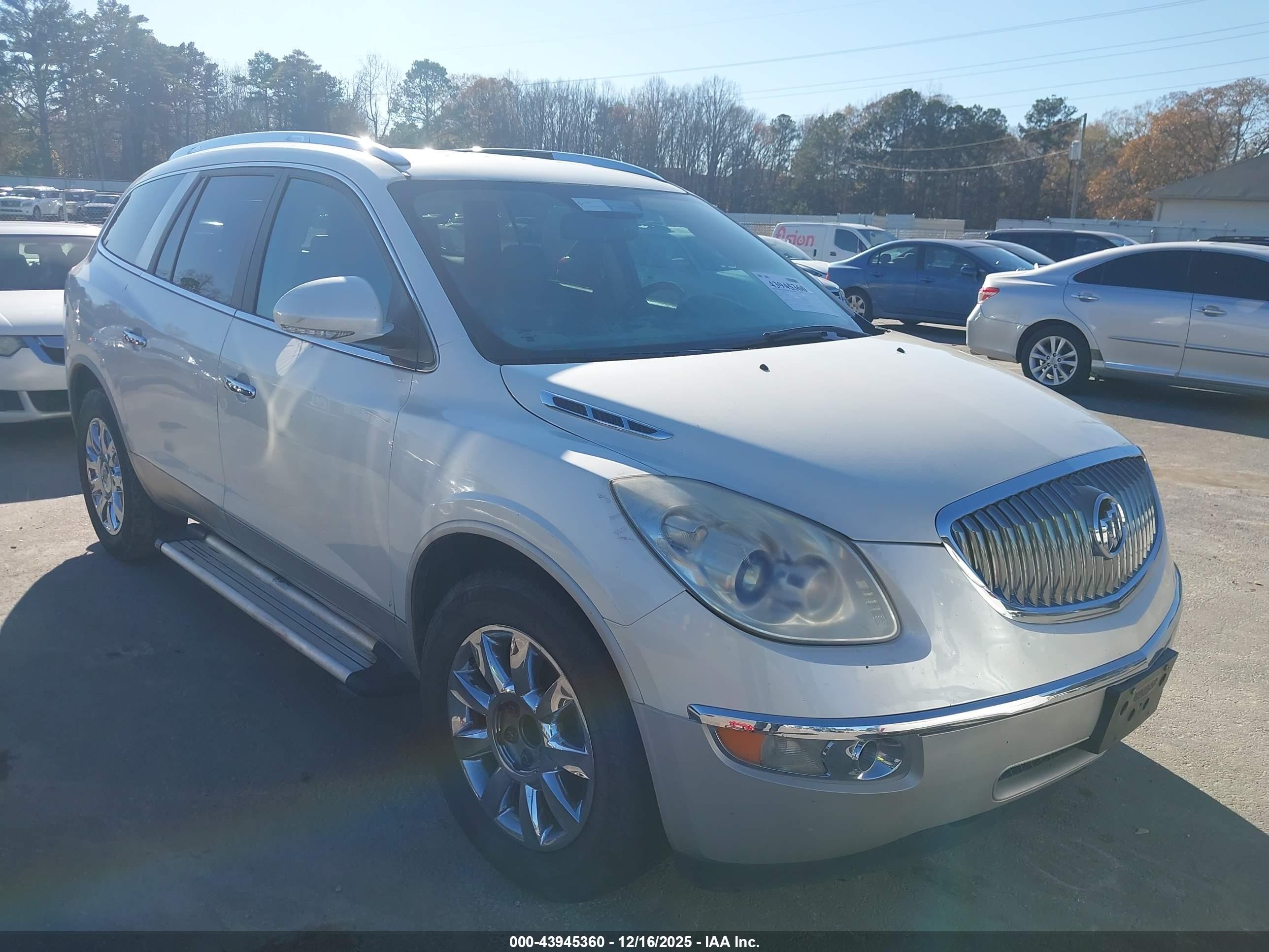 2012 Buick Enclave Leather, VIN 5GAKRCED3CJ163821 — Repossession