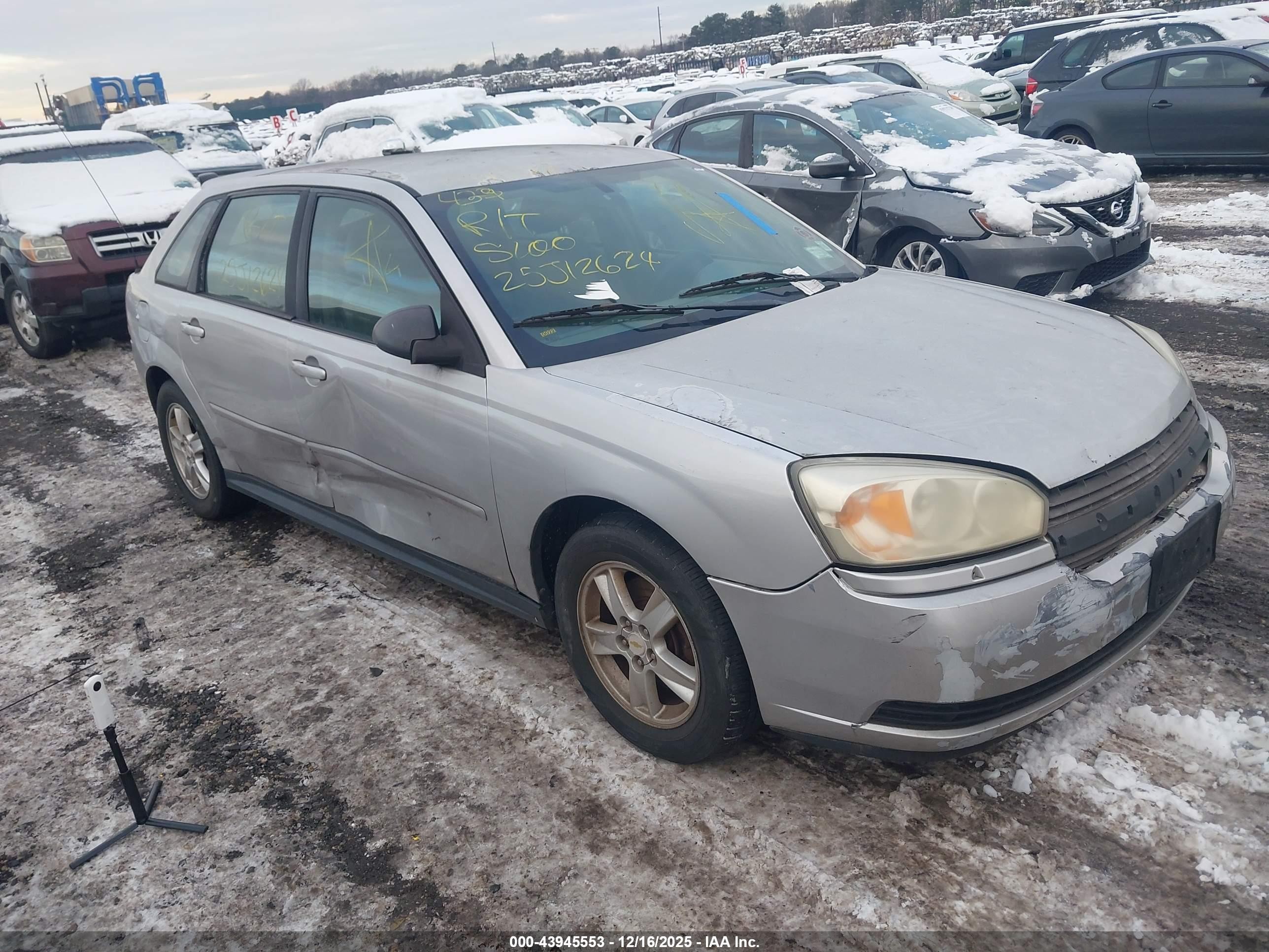 2005 Chevrolet Malibu Maxx LS, VIN 1G1ZT62825F268453 — All over