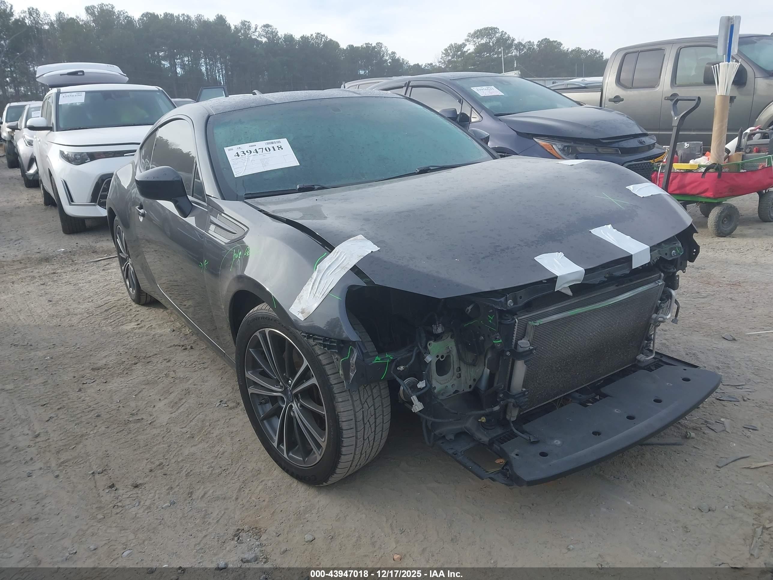 2015 Subaru BRZ Series.Blue, VIN JF1ZCAC17F9604390 — Front end