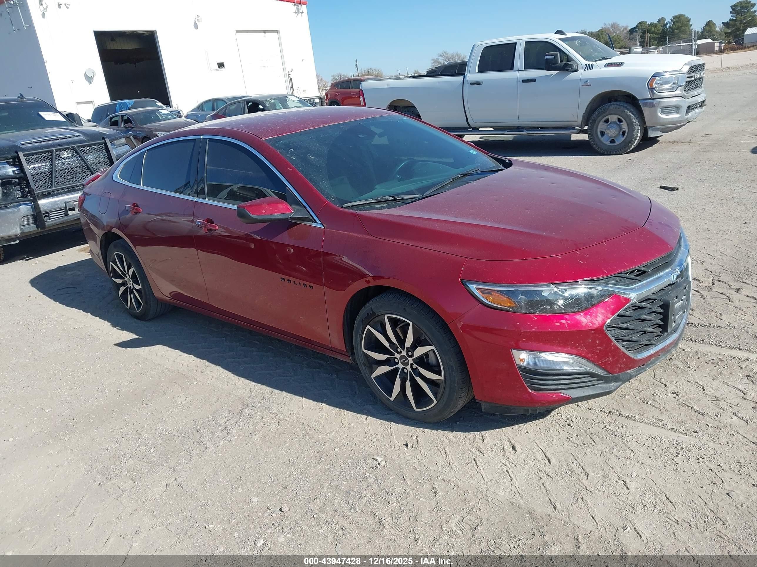 2025 Chevrolet Malibu RS, VIN 1G1ZG5ST0SF112474 — Град
