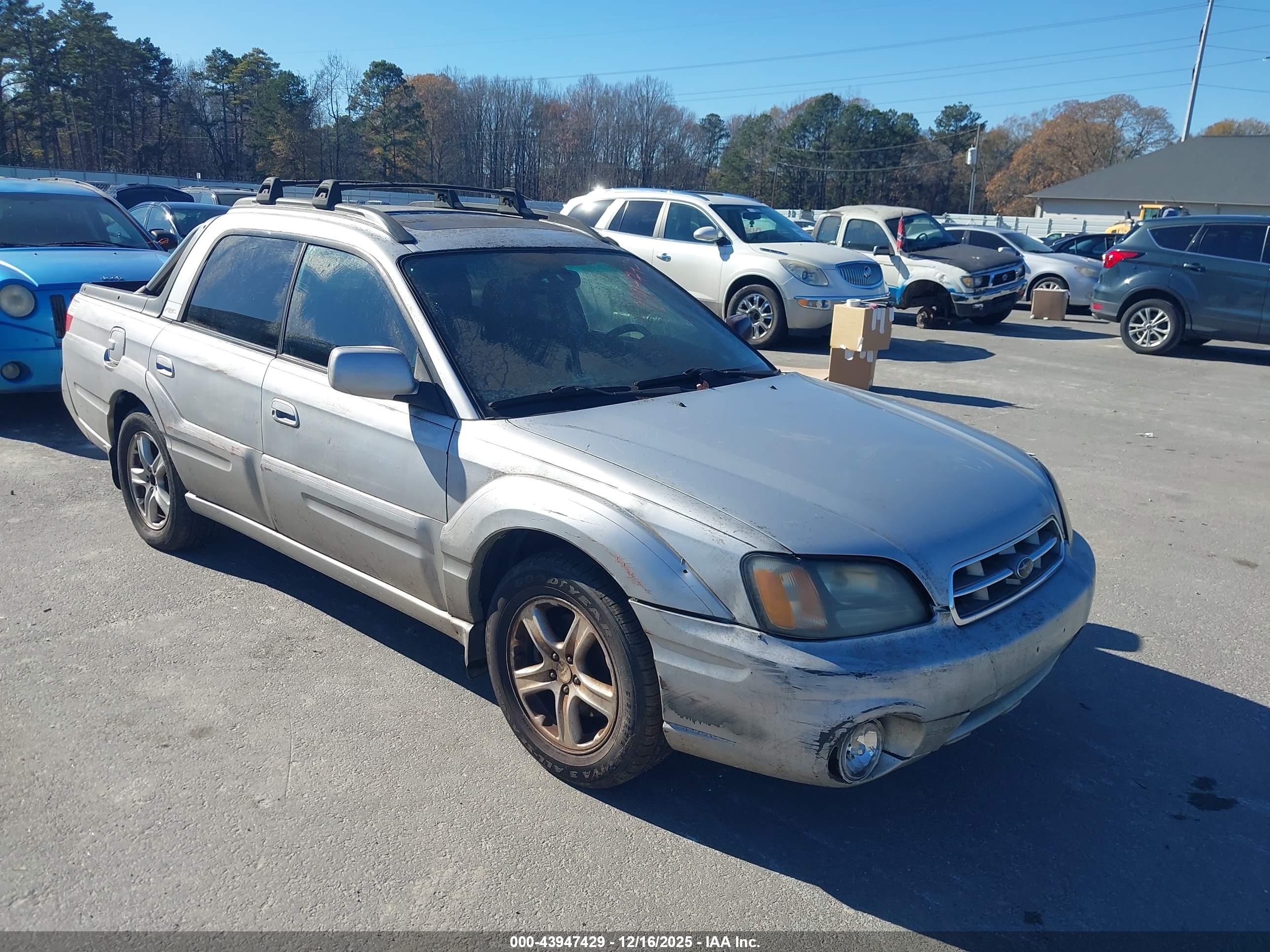 2003 Subaru Baja, VIN 4S4BT61C837102701 — Repossession