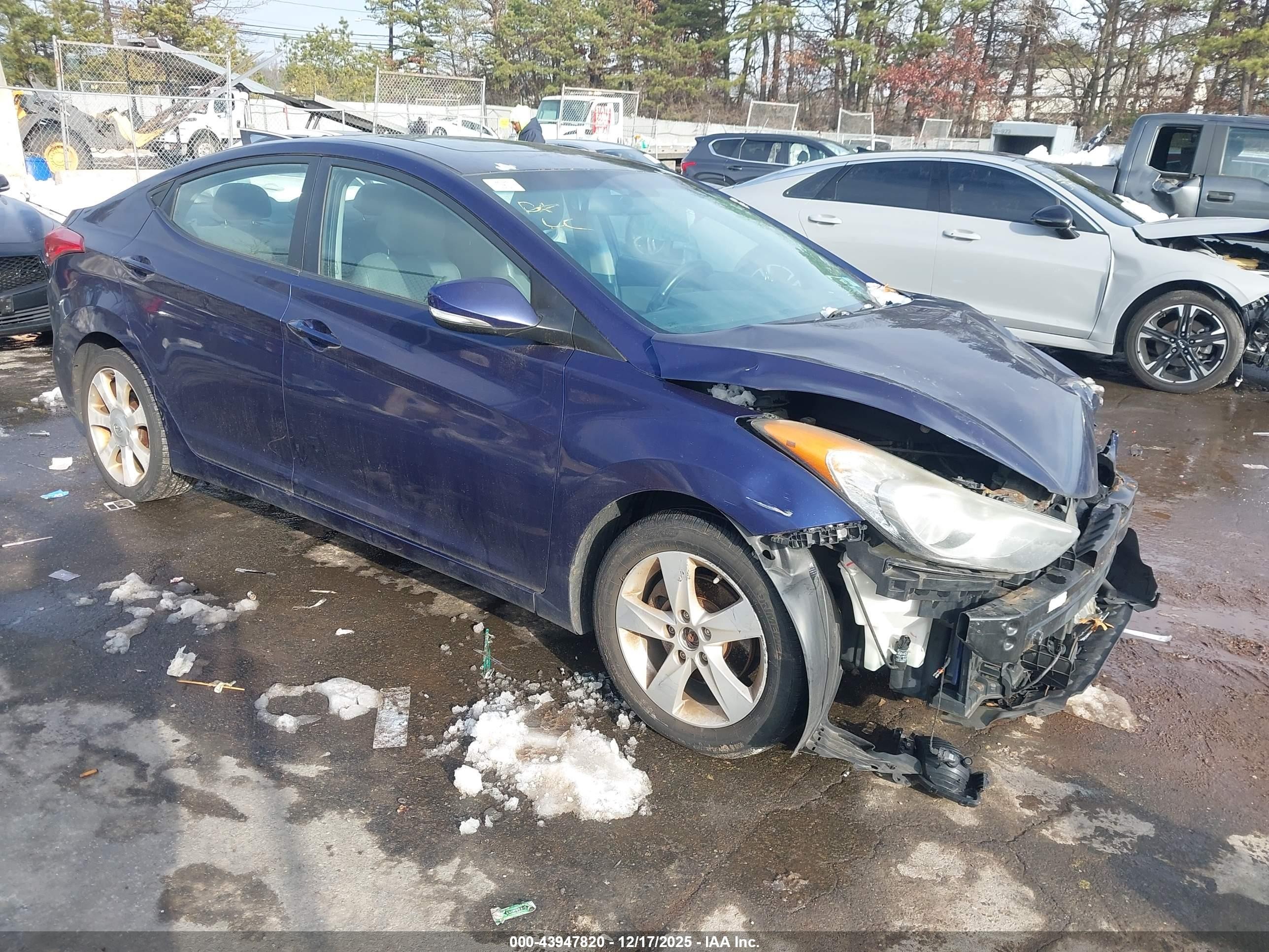 2011 Hyundai Elantra Limited, VIN 5NPDH4AE2BH037553 — All over