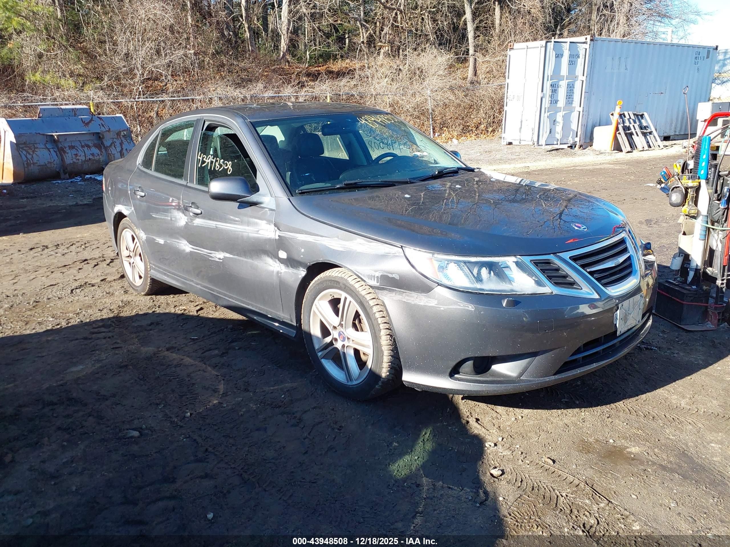 2011 Saab 9-3, VIN YS3FA4BYXB1307313 — Side