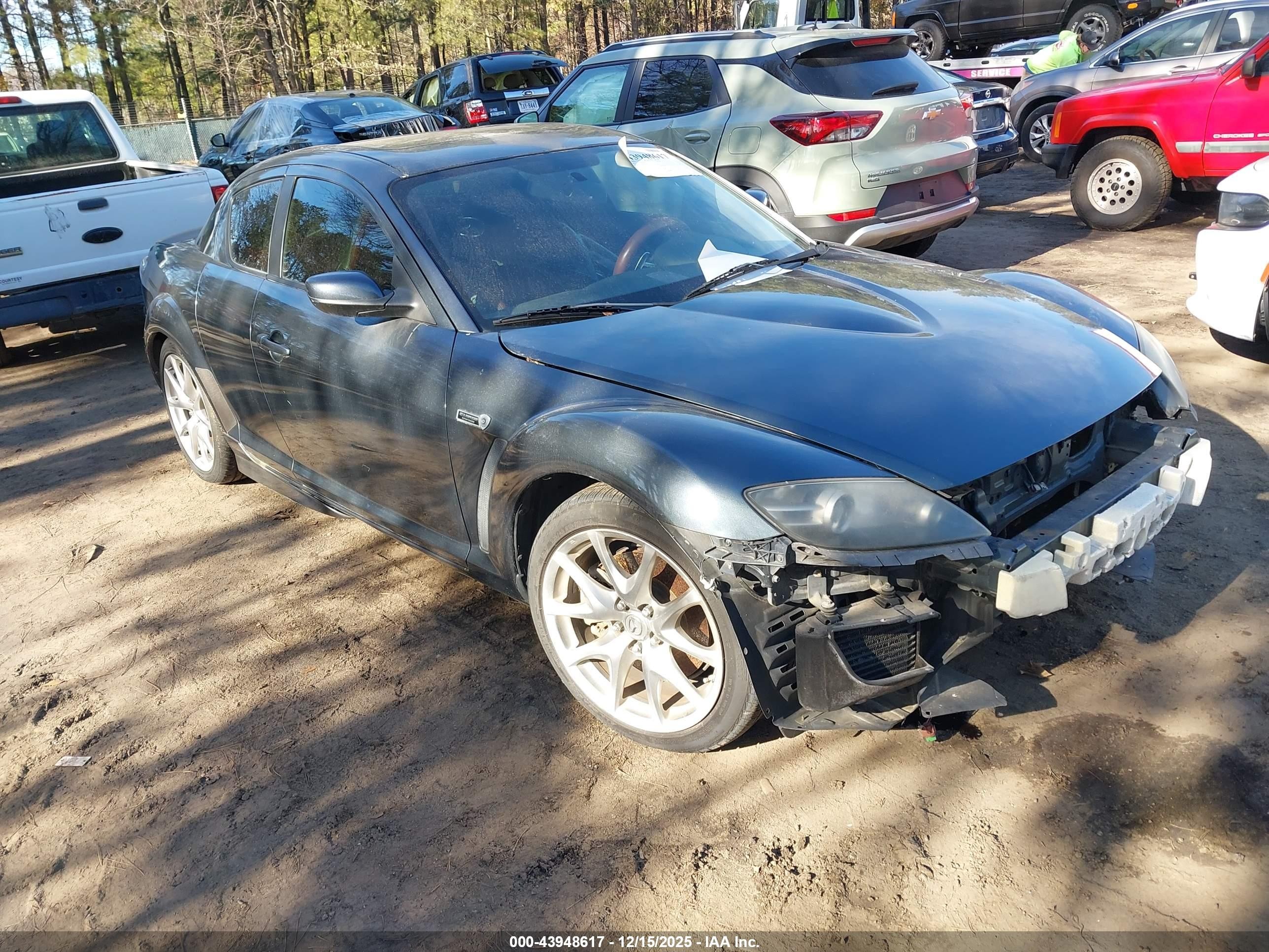 2008 Mazda RX-8 Grand Touring, VIN JM1FE173280215859 — Front end