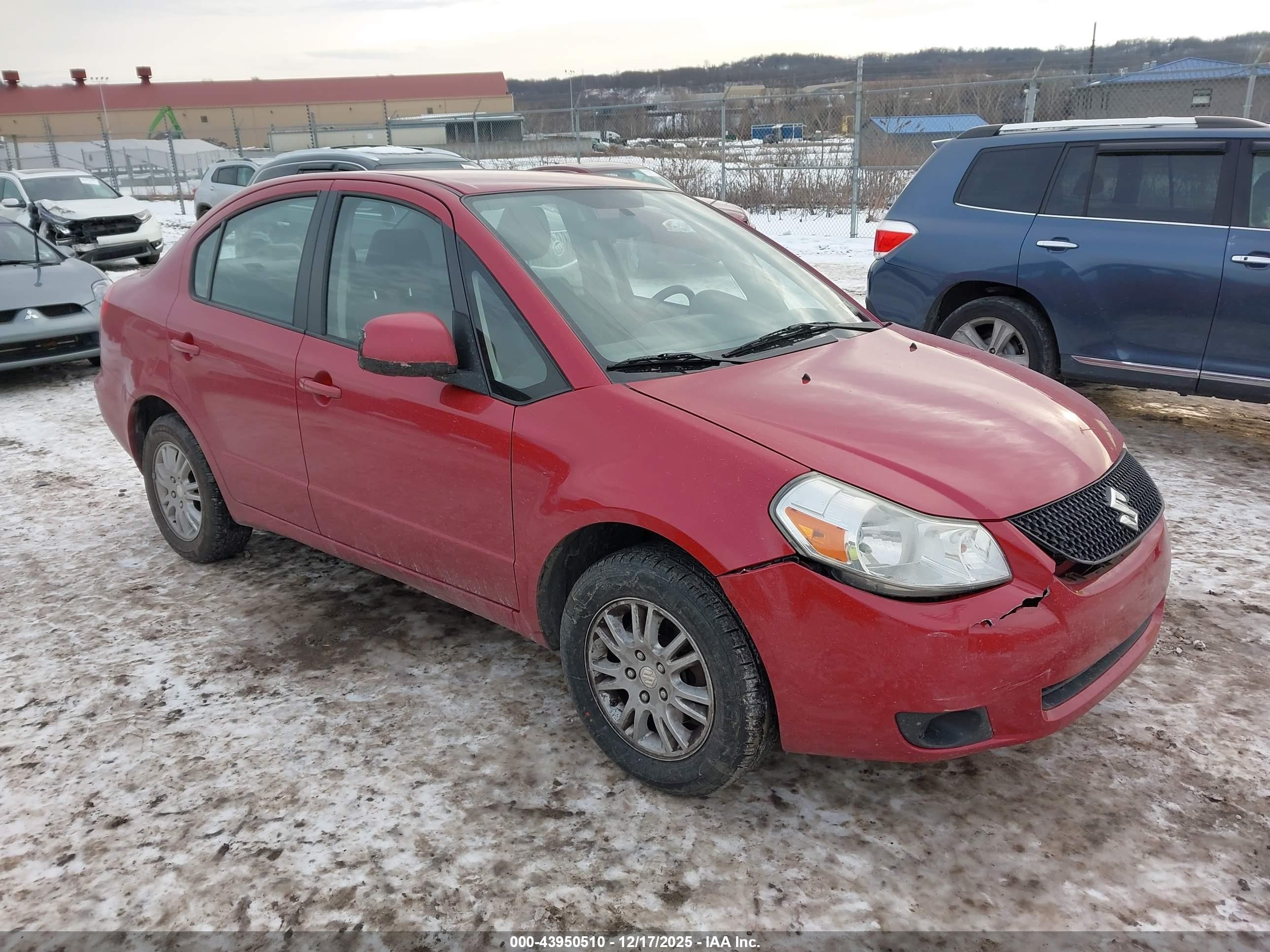 2013 Suzuki SX4 LE, VIN JS2YC5A34D6100885 — Front end