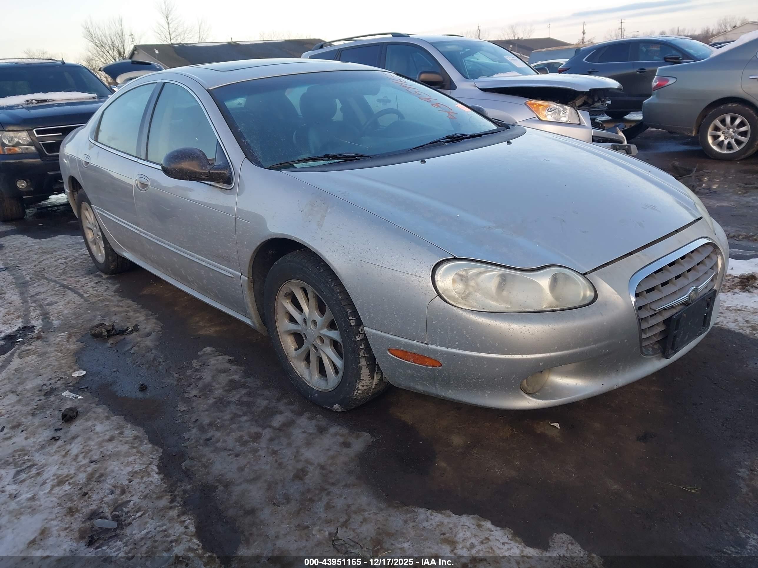 2001 Chrysler LHS, VIN 2C3HC56G41H645313 — Rear end