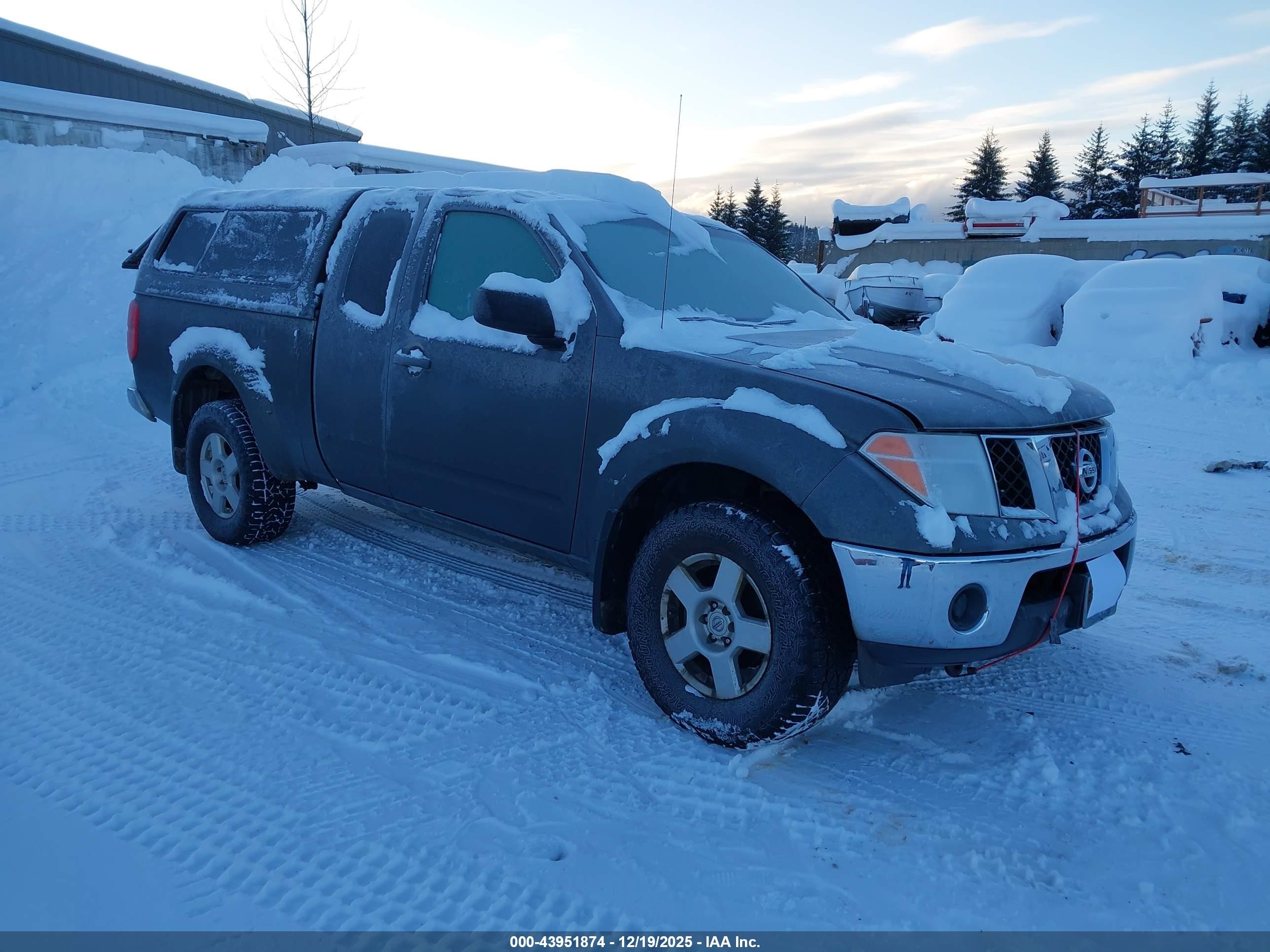 2007 Nissan Frontier SE, VIN 1N6AD06W97C463958 — Перед