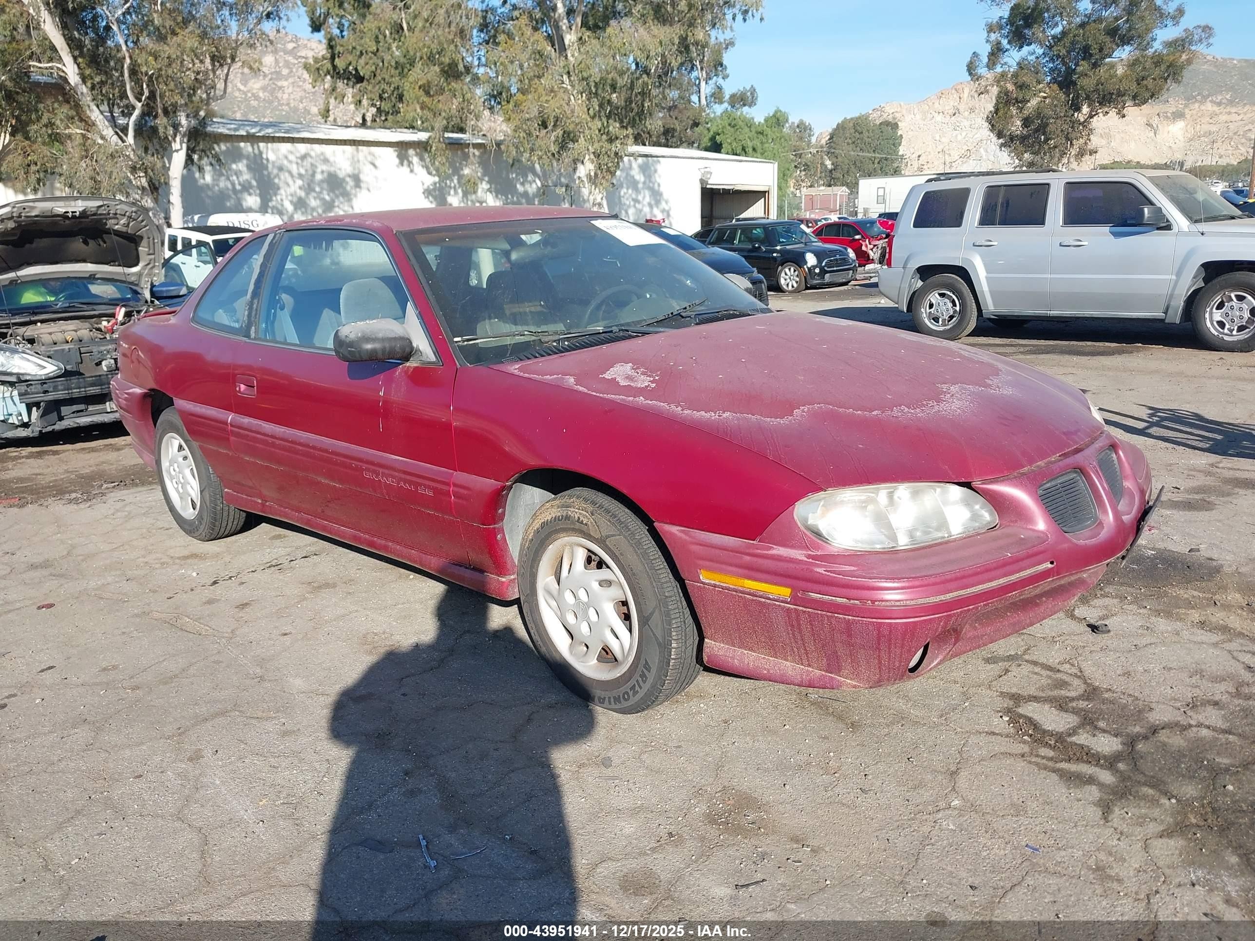 1998 Pontiac Grand Am, VIN 1G2NE12T2WC773343 — Mechanical