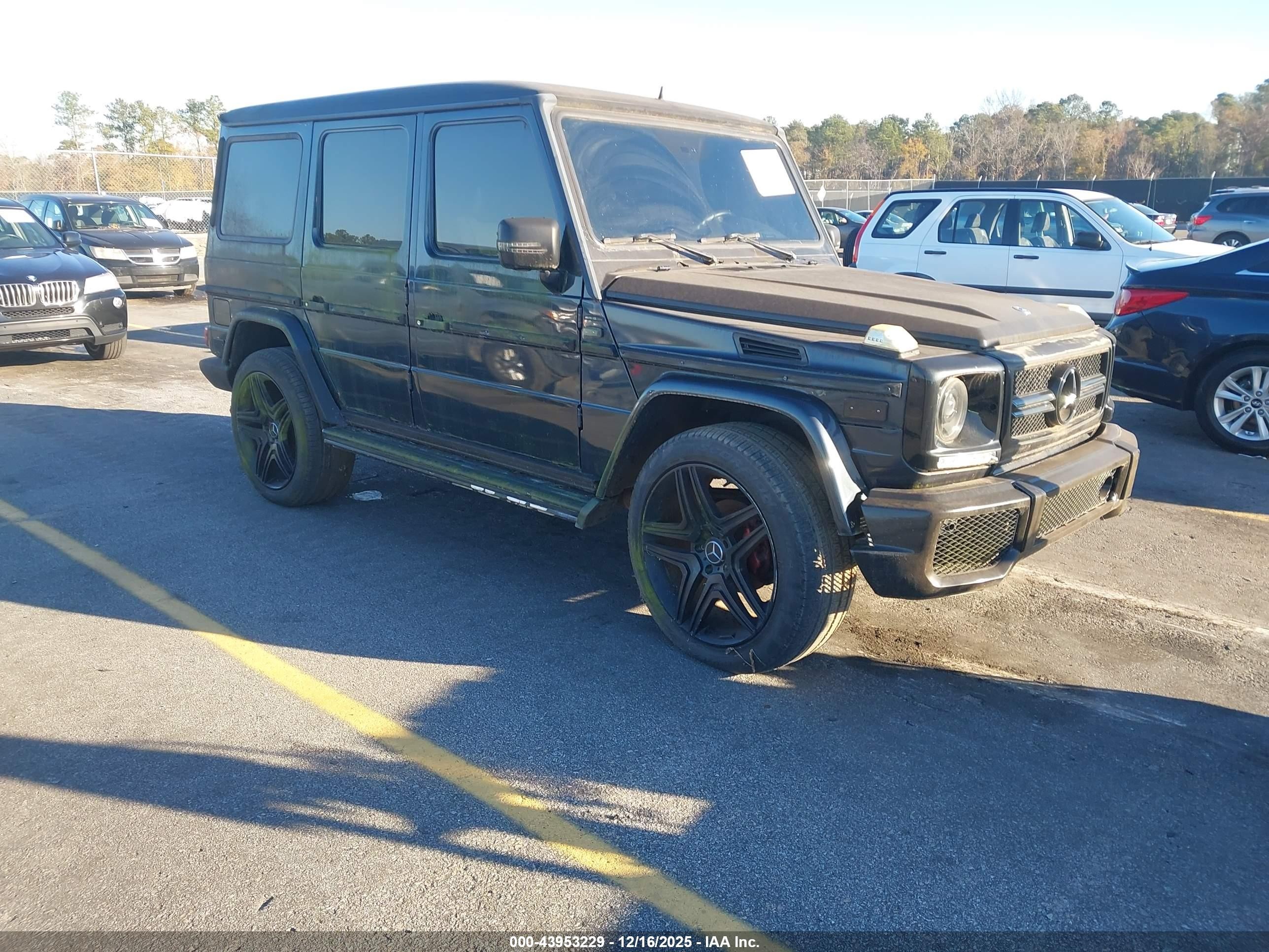 2002 Mercedes-Benz G 500, VIN WDCYR49E12X128315 — Mechanical