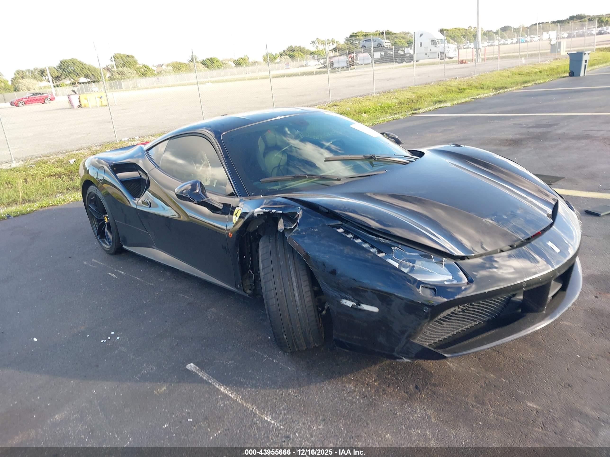 2019 Ferrari 488, VIN ZFF79ALA6K0245873 — Front end