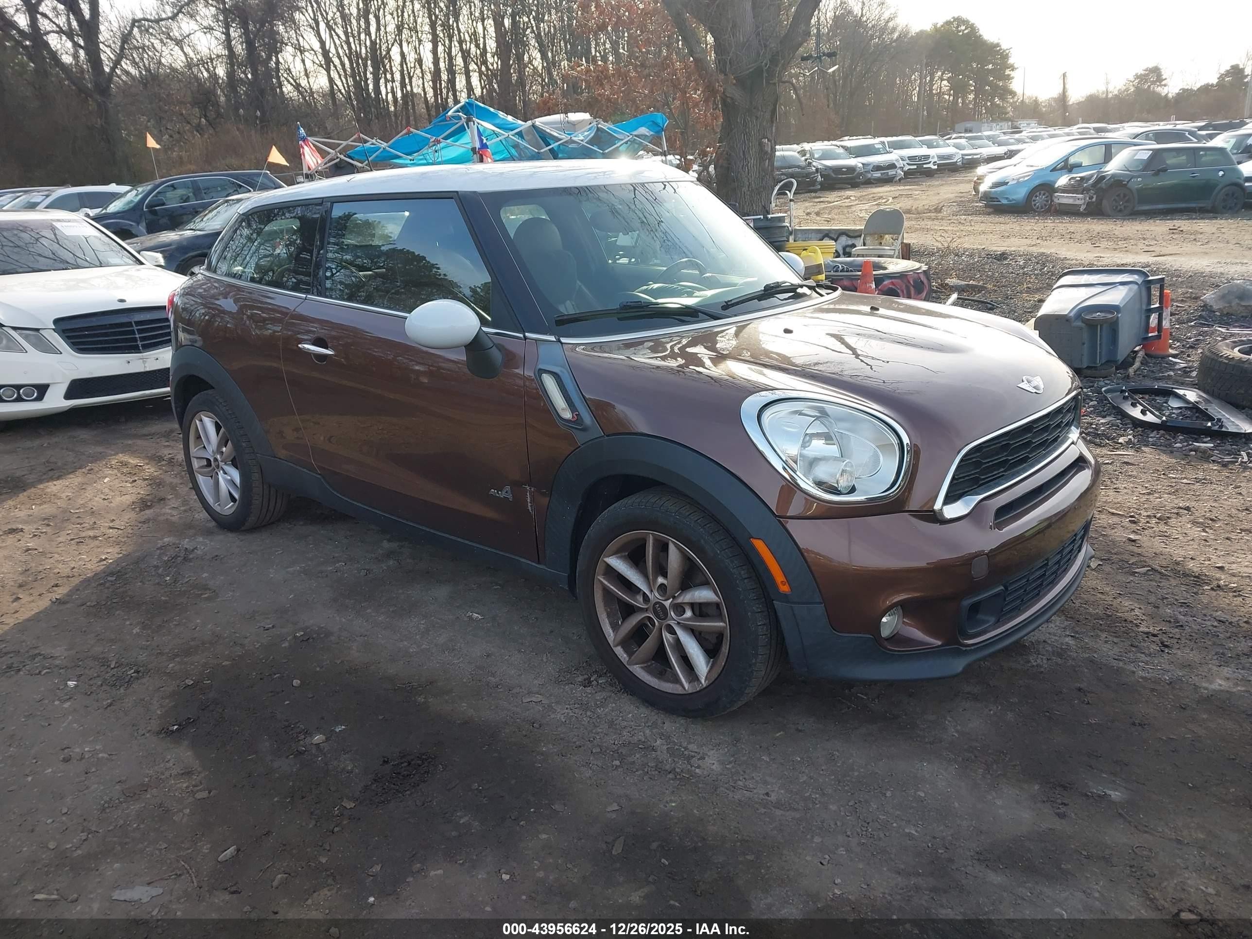 2013 MINI Paceman S ALL4, VIN WMWSS7C51DWN51668 — Side