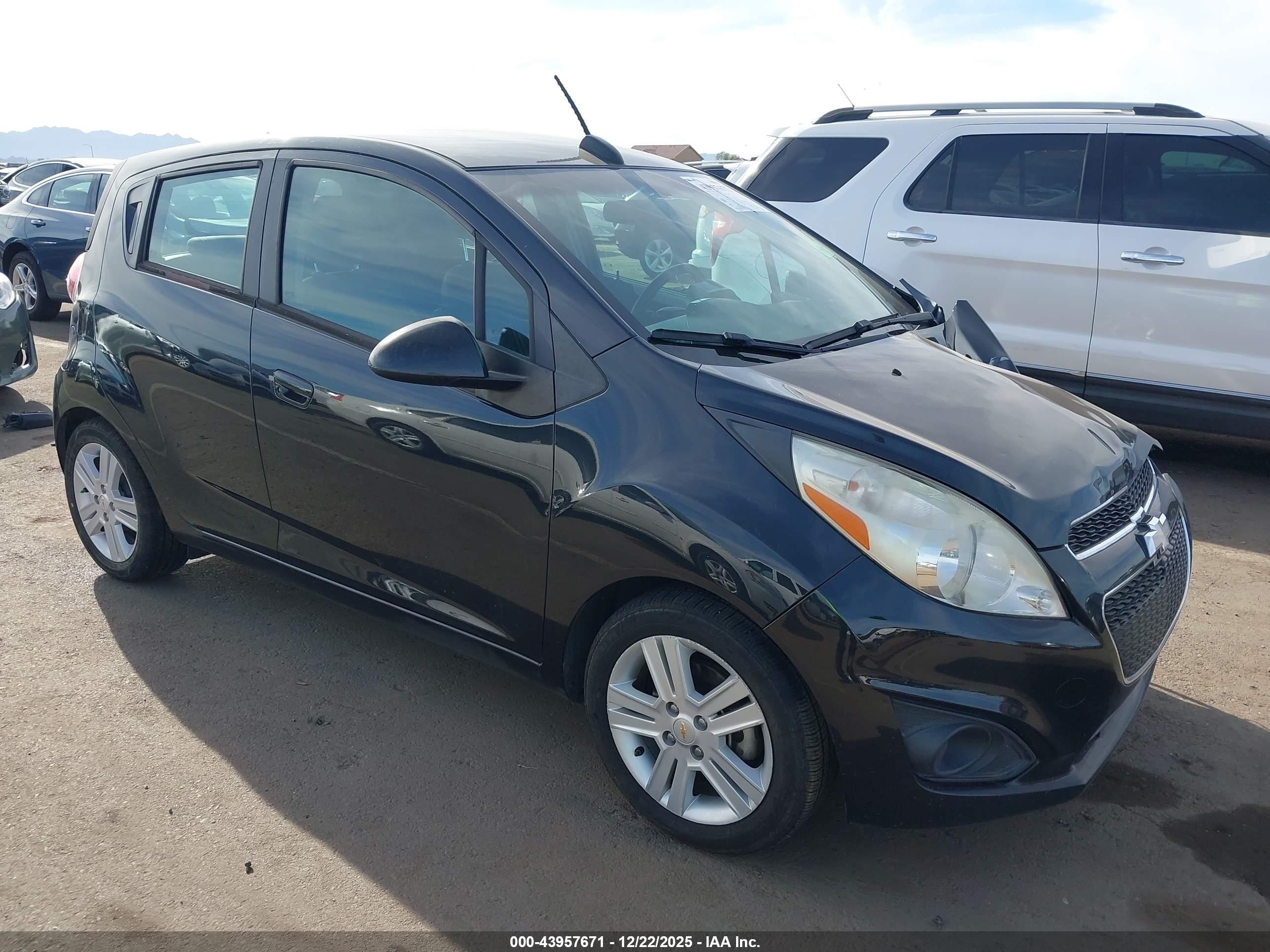2015 Chevrolet Spark LS, VIN KL8CA6S96FC748079 — Front end