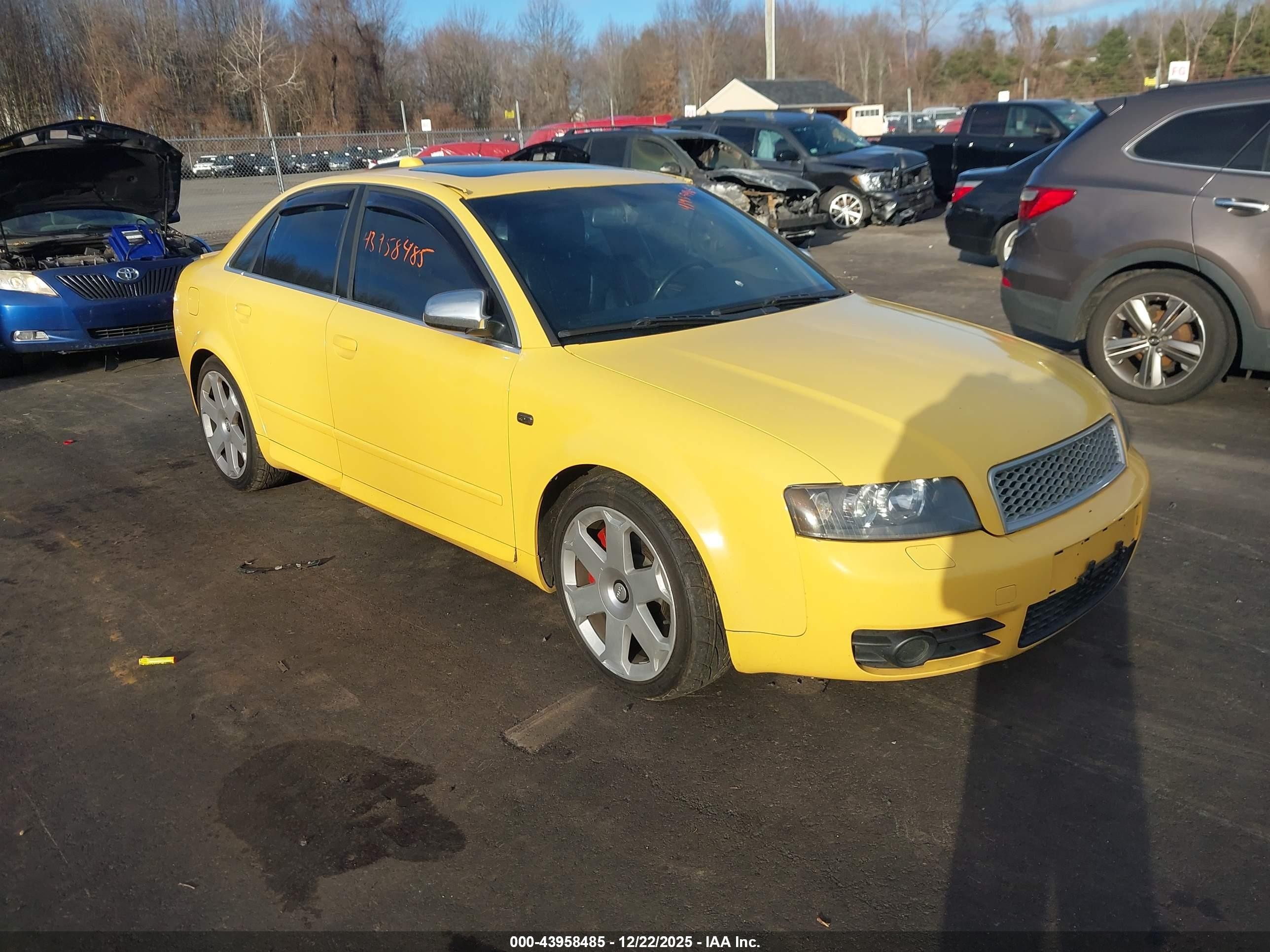 2004 Audi S4, VIN WAUPL58E14A171470 — Обычный износ