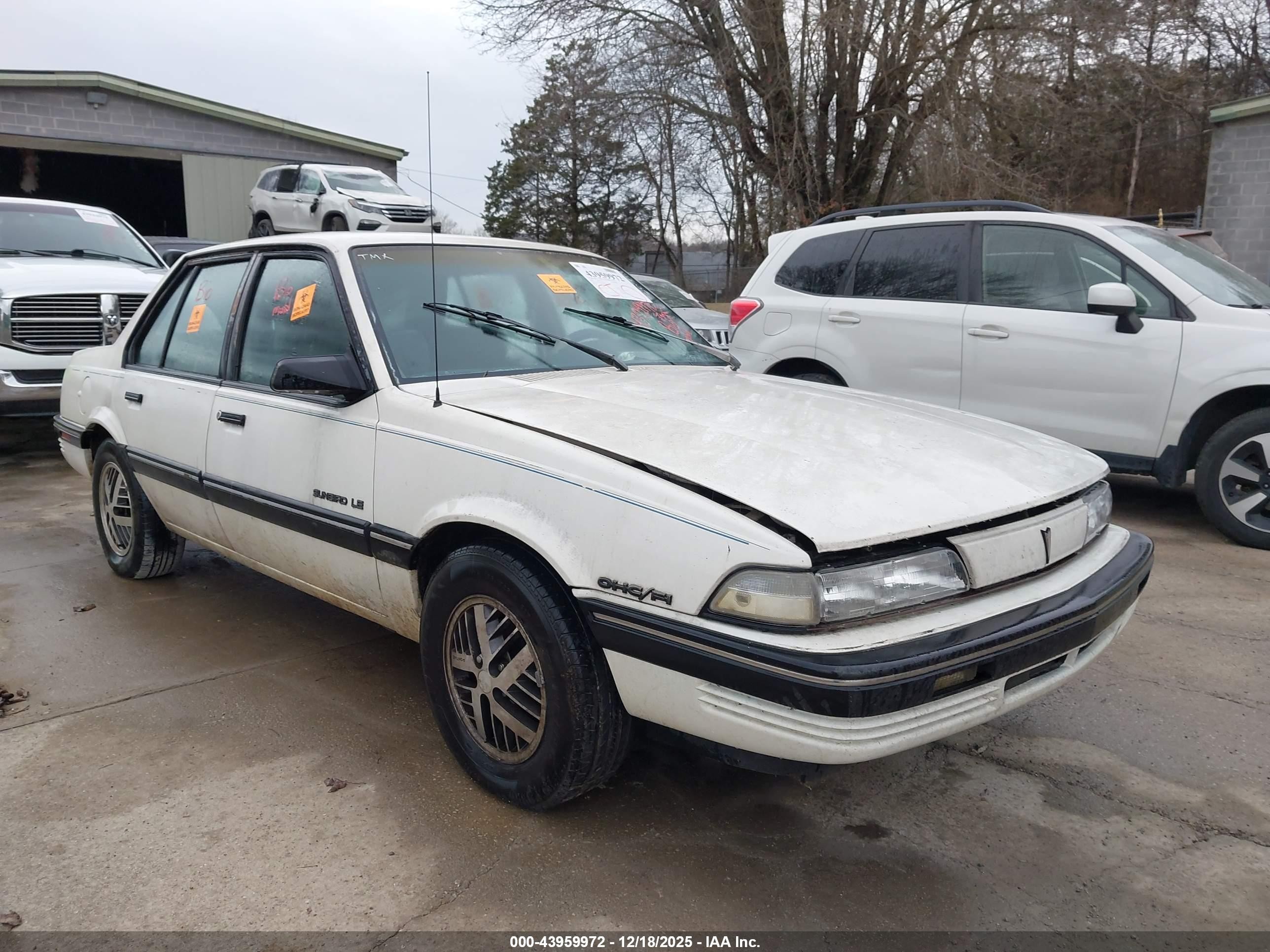 1989 Pontiac Sunbird, VIN 1G2JB51K7K7609810 — Biohazard / chemical